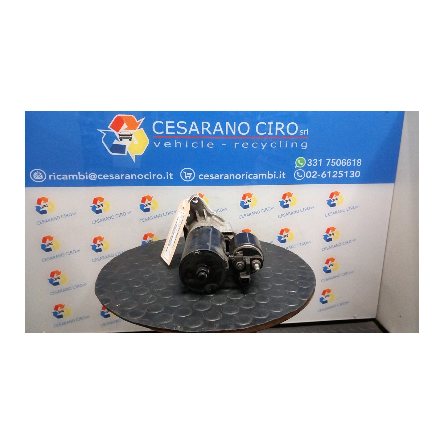 MOTORINO AVVIAMENTO ROTAZ. 036 VOLKSWAGEN BORA (1J) (03/99-02/06) AZD 020911023FX