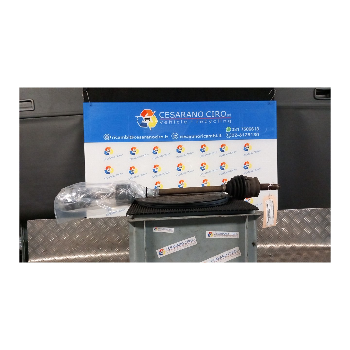 SEMIALBERO ANT. COMPL. DX. 038 FIAT 500 (3P) (07/07-01/15) 169A4000 51787861