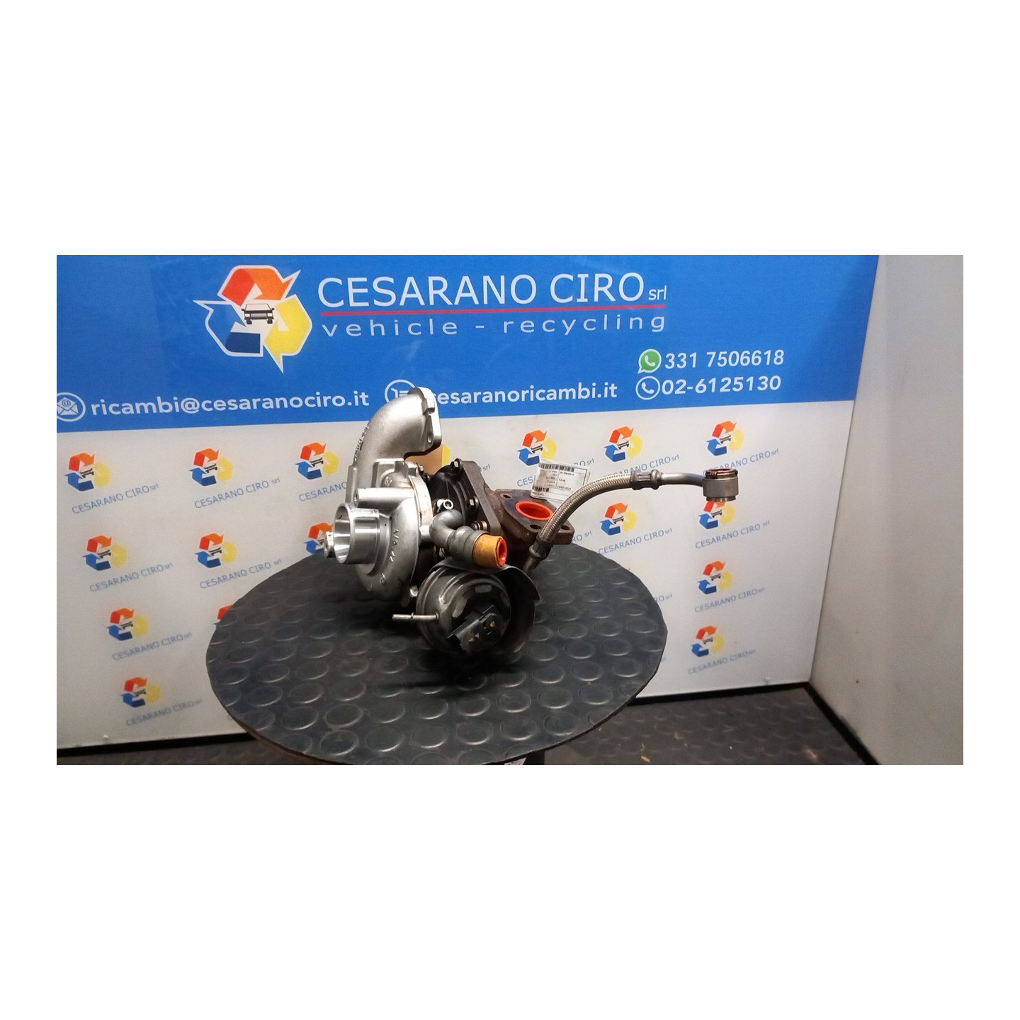 TURBOCOMPRESSORE 002 FORD FIESTA (CB1) (09/08-10/13) TZJA 1696537