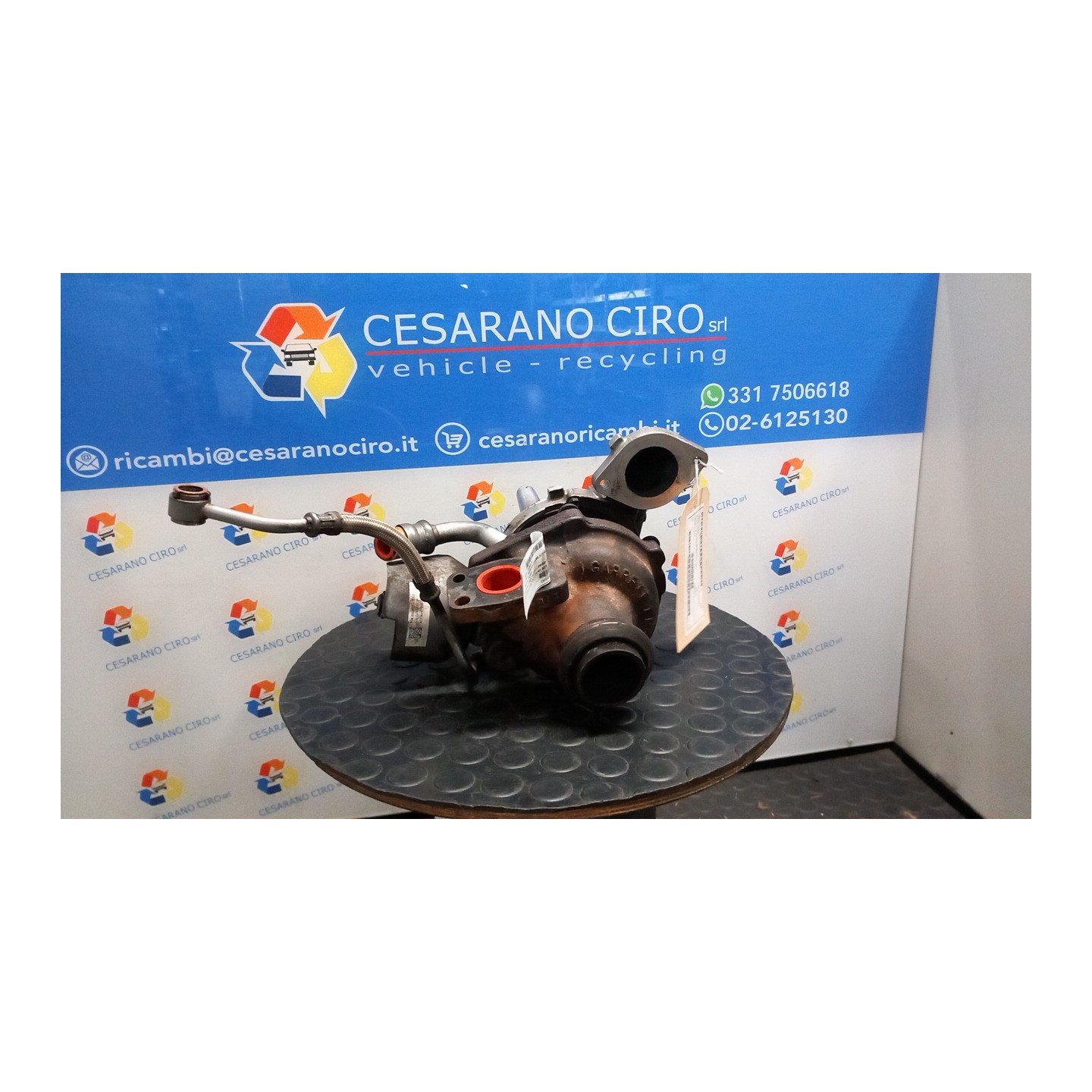 TURBOCOMPRESSORE 002 FORD FIESTA (CB1) (09/08-10/13) TZJA 1696537