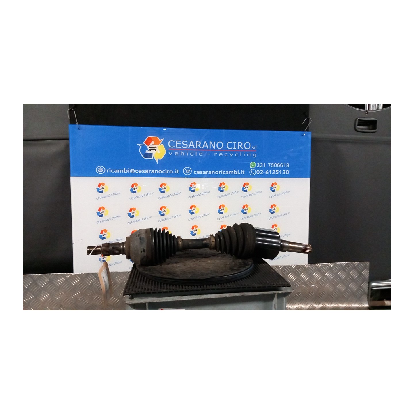 SEMIALBERO ANT. COMPL. SX. 039 CHEVROLET (DAEWOO) CRUZE (J300) (04/09-12/14) Z20S1 13334727