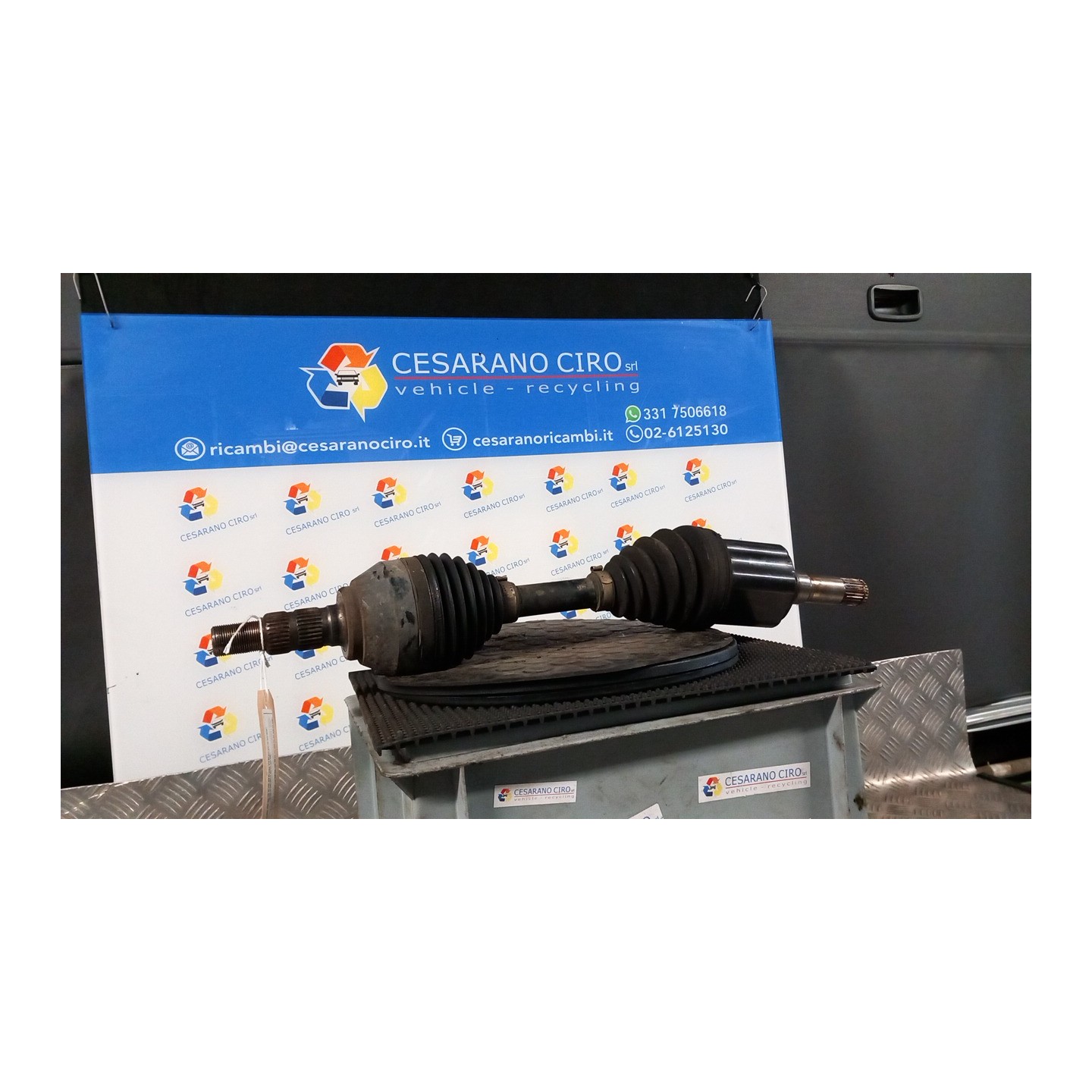 SEMIALBERO ANT. COMPL. SX. 039 CHEVROLET (DAEWOO) CRUZE (J300) (04/09-12/14) Z20S1 13334727
