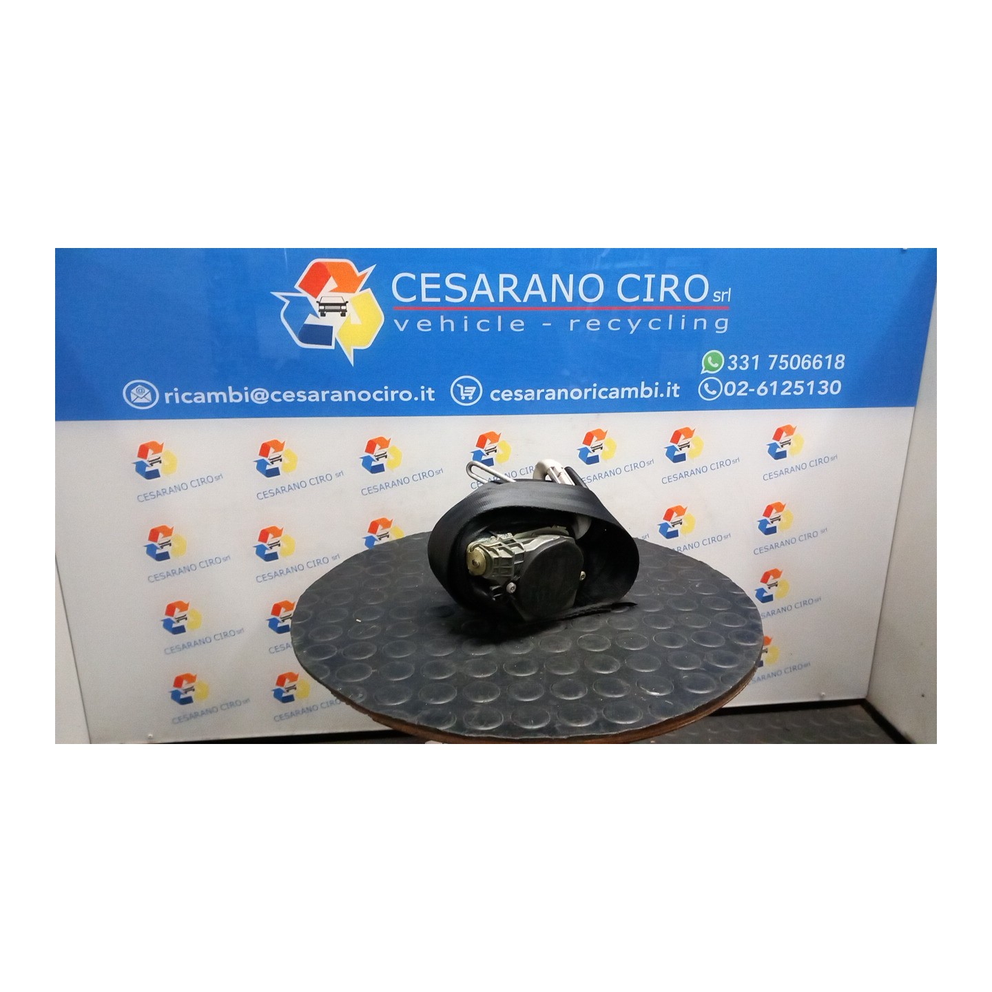 CINTURA DI SICUREZZA ANT. DX. 084 PEUGEOT 207 (04/06-06/09) 8FS 8975AZ