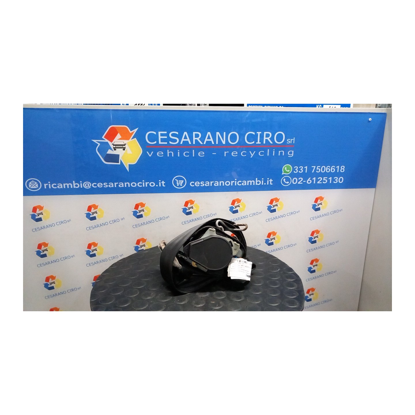 CINTURA DI SICUREZZA ANT. SX. 085 PEUGEOT 207 (04/06-06/09) 8FS 8975AY