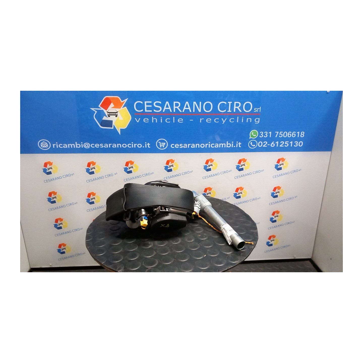 CINTURA DI SICUREZZA ANT. DX. 134 CITROEN C3 PICASSO (02/09-02/18) 8FS 98030357XX