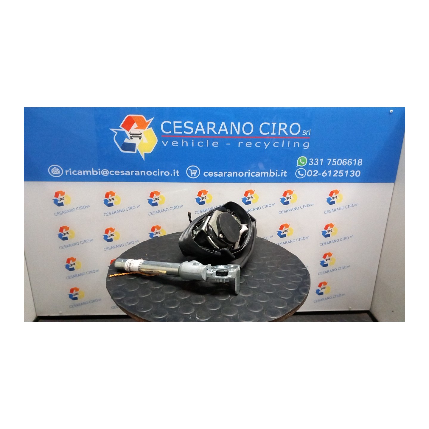 CINTURA DI SICUREZZA ANT. DX. 134 CITROEN C3 PICASSO (02/09-02/18) 8FS 98030357XX