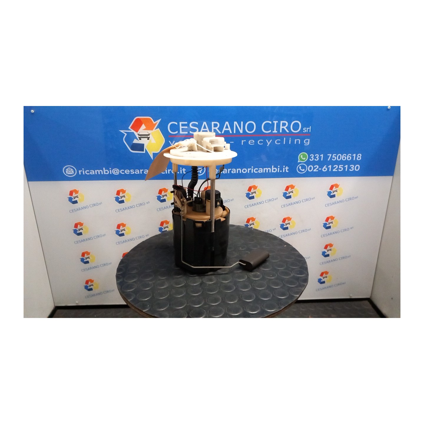 POMPA CARBURANTE C/TRASDUTTORE (GALLEGGIANTE) 008 FIAT PANDA 1A SERIE (03/92-03/04) 187A1000 51718054