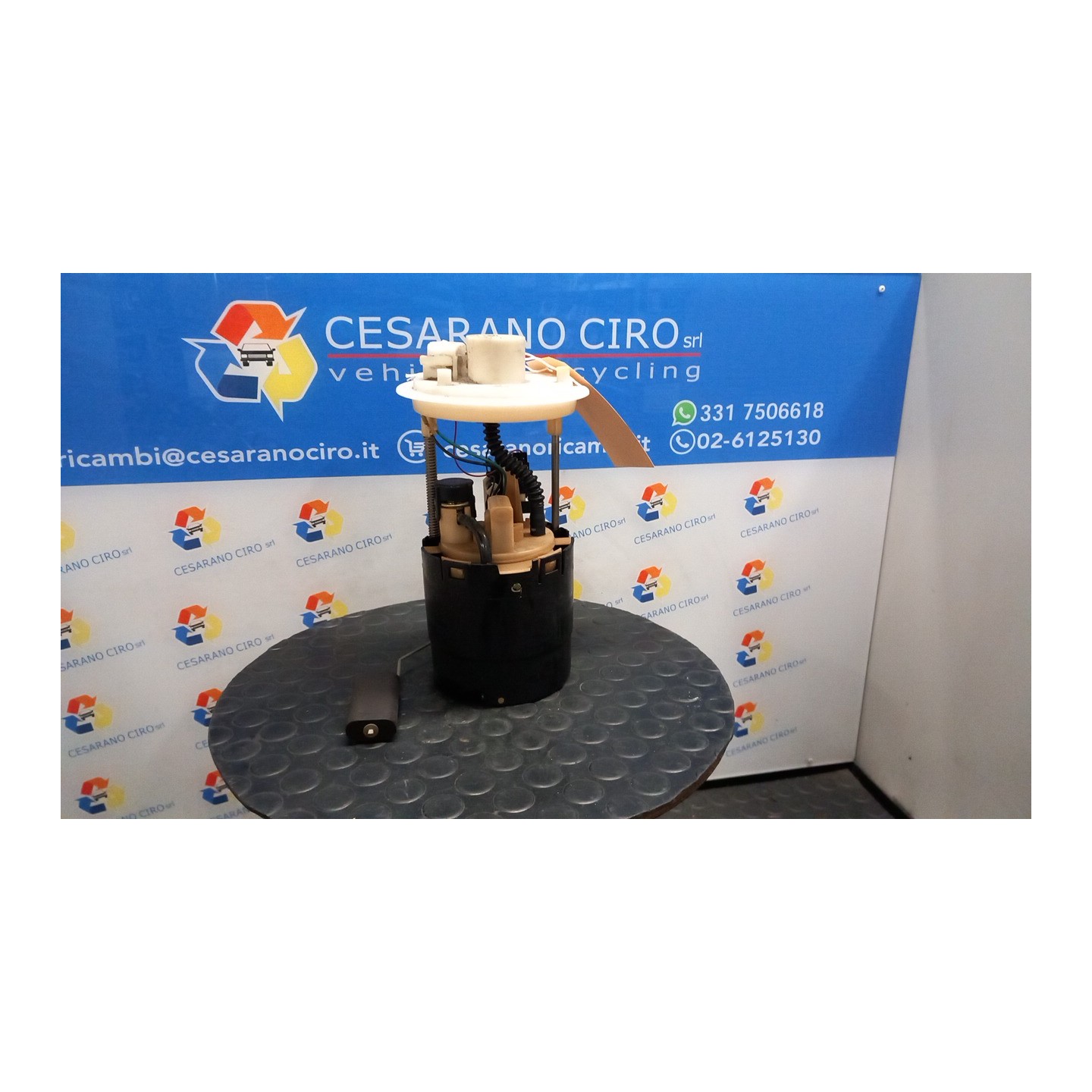 POMPA CARBURANTE C/TRASDUTTORE (GALLEGGIANTE) 008 FIAT PANDA 1A SERIE (03/92-03/04) 187A1000 51718054