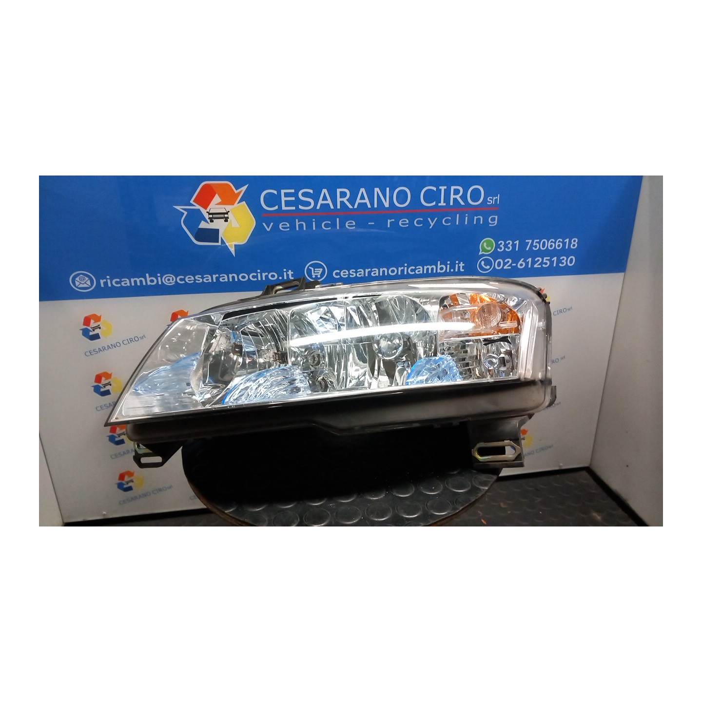 PROIETTORE SX. 011 FIAT STILO (2C) (09/01-11/03) 182B6000 51716369