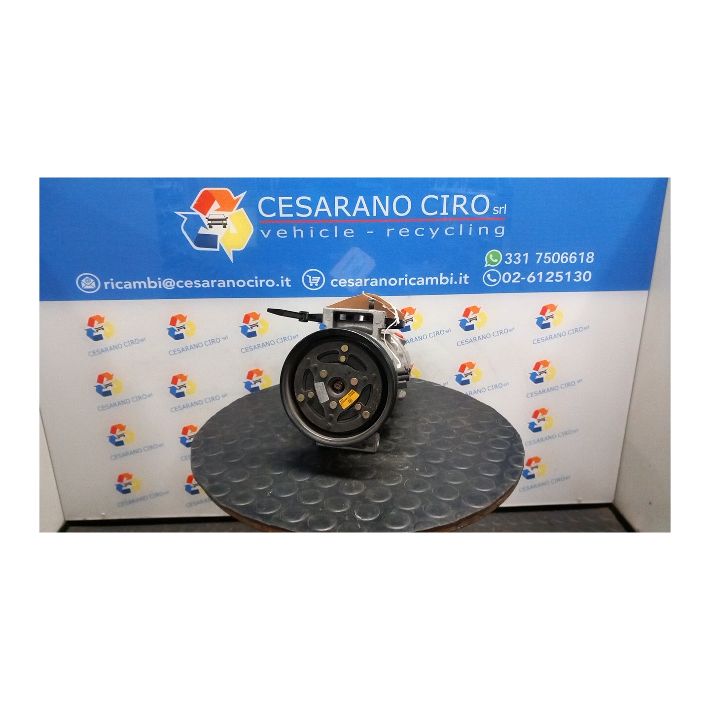 COMPRESSORE A/C 012 FIAT STILO (2C) (09/01-11/03) 182B6000 46809223