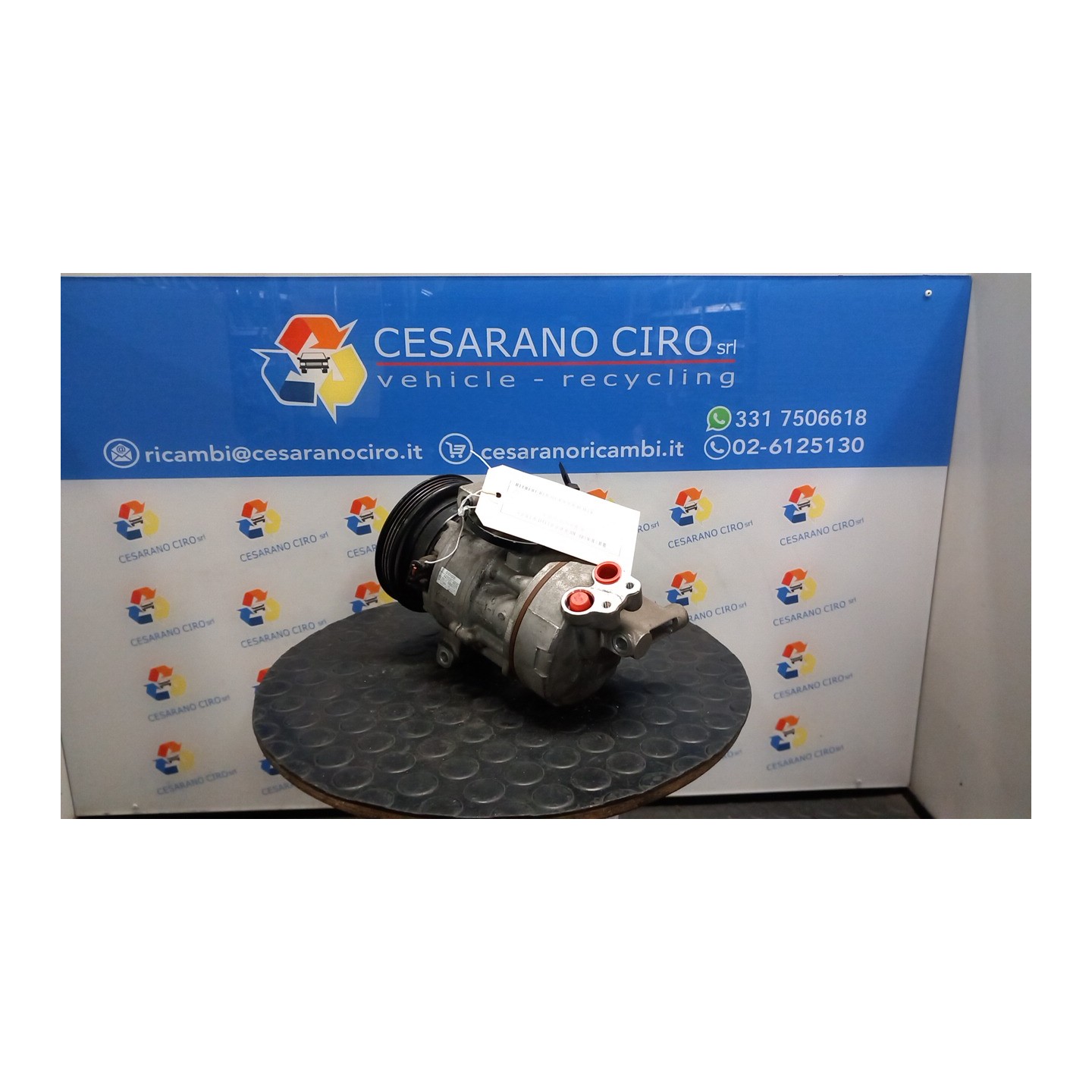 COMPRESSORE A/C 012 FIAT STILO (2C) (09/01-11/03) 182B6000 46809223