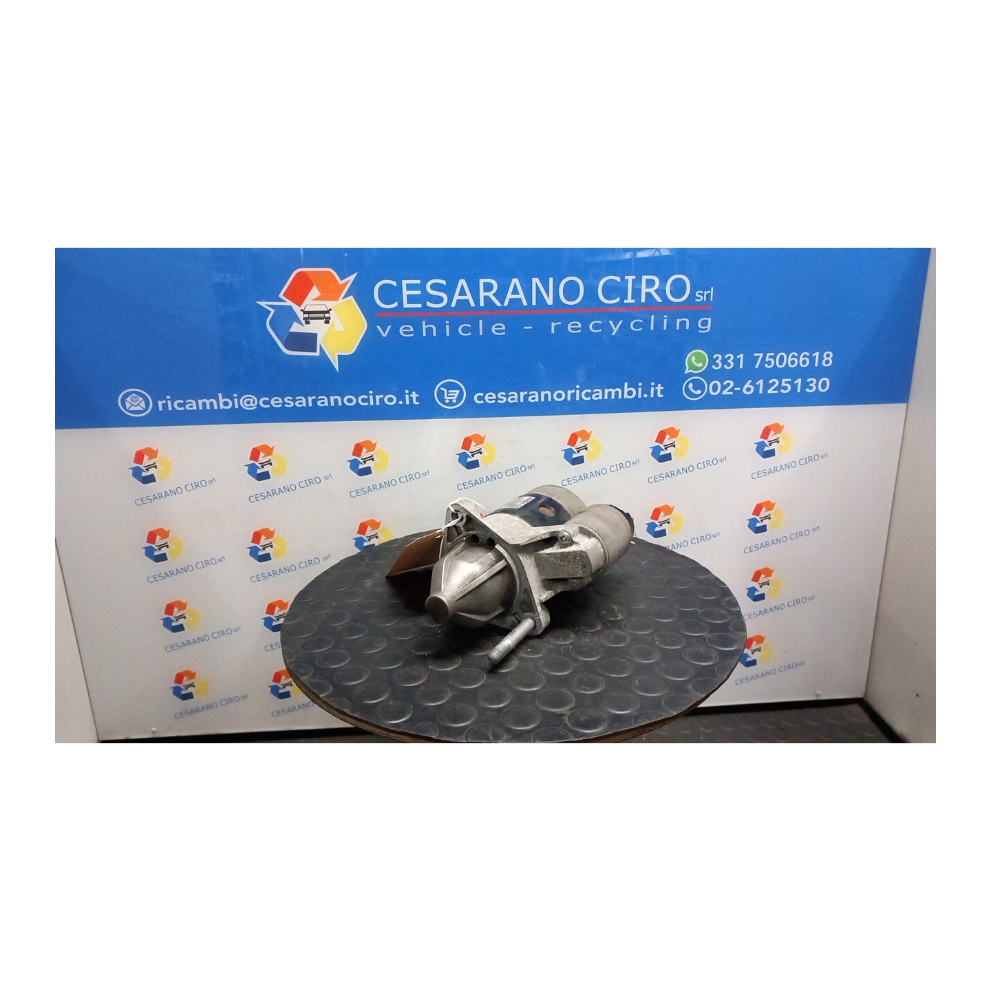 MOTORINO AVVIAMENTO 1,2KW BAT 60AH 021 FIAT SEDICI (3B) (02/06-11/11) M16A 71750026
