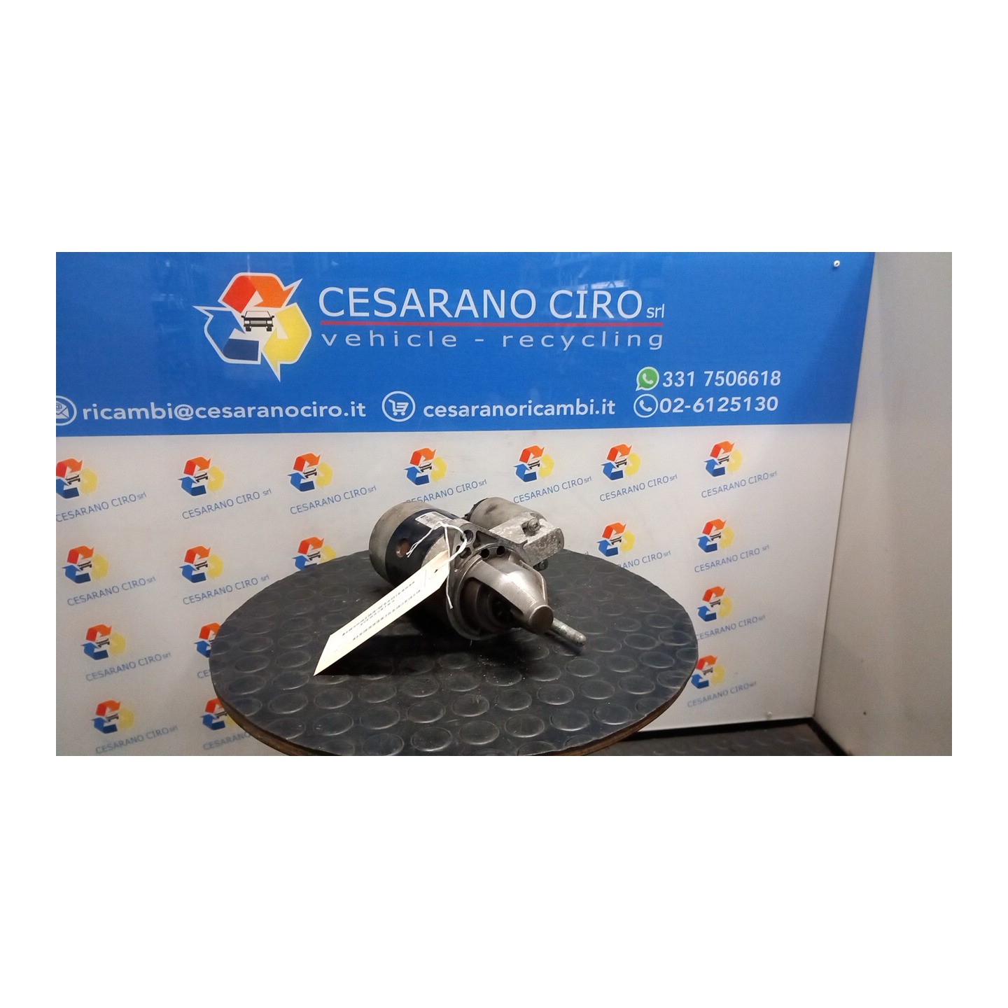MOTORINO AVVIAMENTO 1,2KW BAT 60AH 021 FIAT SEDICI (3B) (02/06-11/11) M16A 71750026