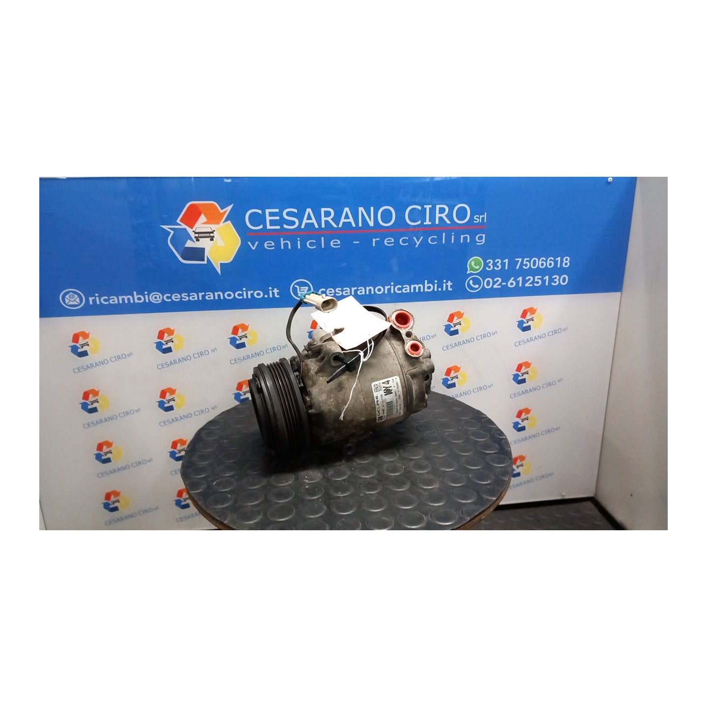COMPRESSORE A/C 029 OPEL COMBO (X01) (11/01-01/12) Z16YNG 9165714