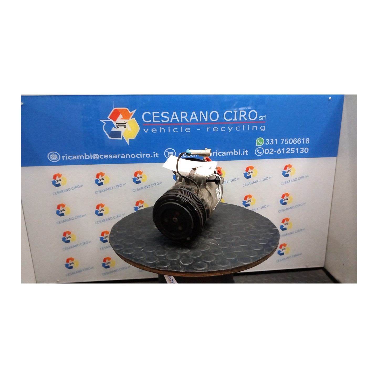 COMPRESSORE A/C 029 OPEL COMBO (X01) (11/01-01/12) Z16YNG 9165714