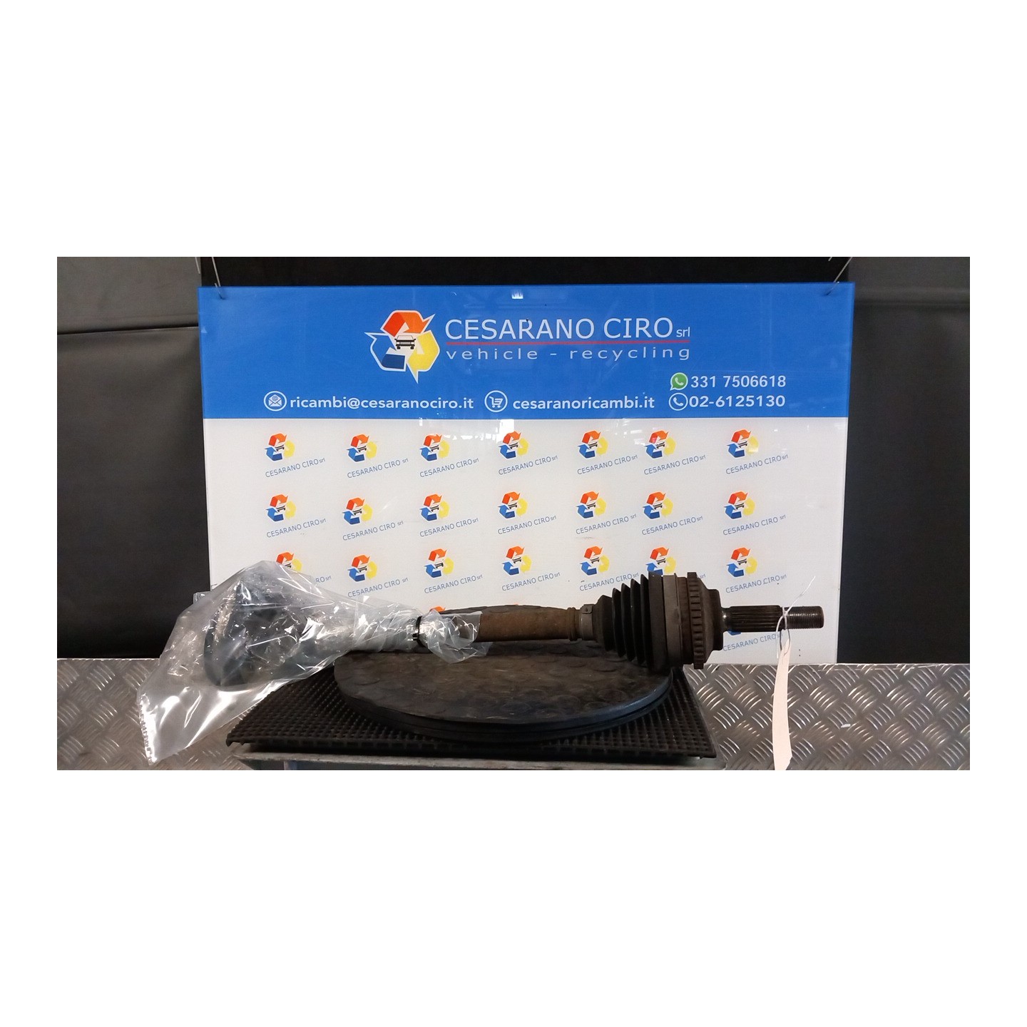 SEMIALBERO ANT. COMPL. SX. 032 RENAULT CLIO 2A SERIE (05/01-11/10) D7FG7 8200236092