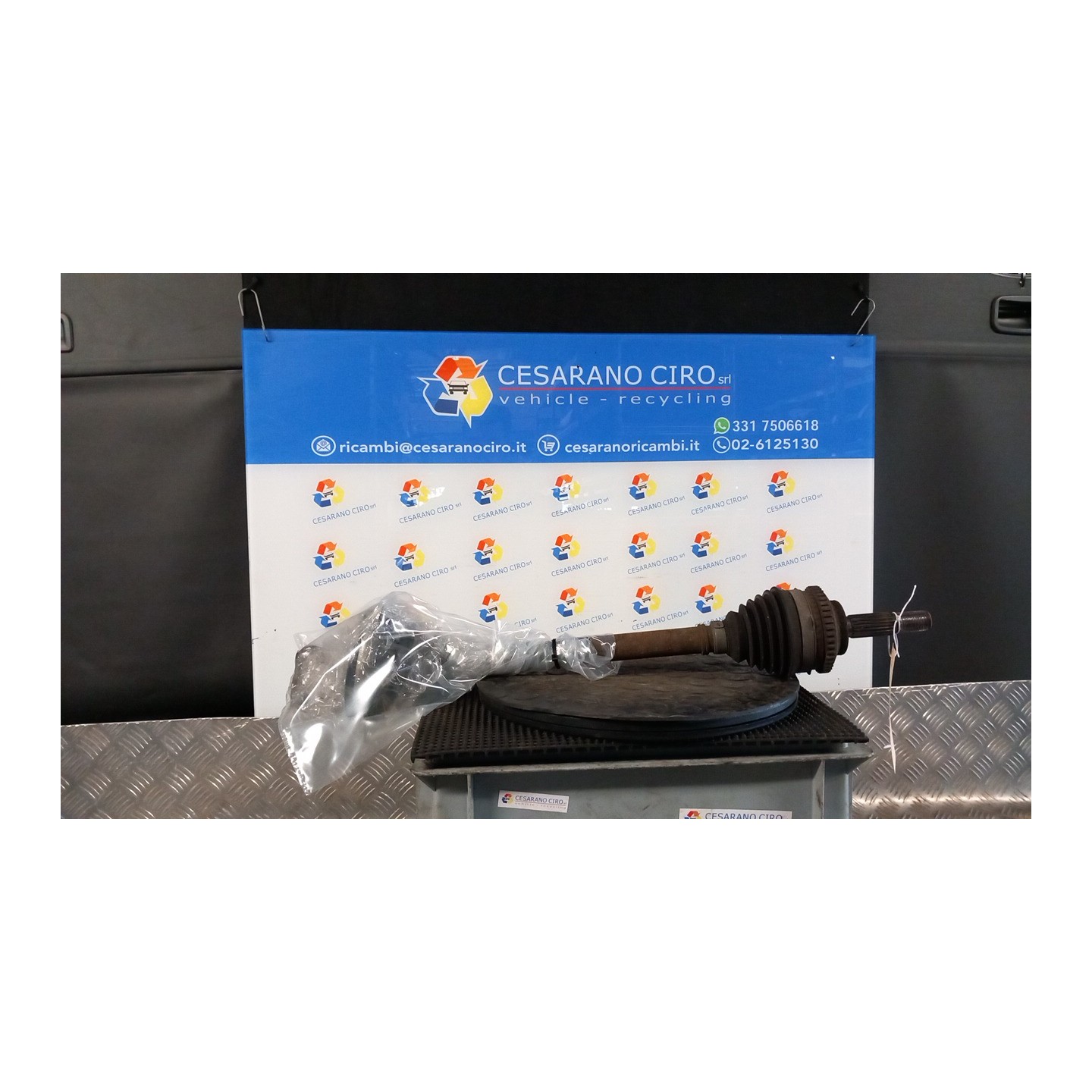 SEMIALBERO ANT. COMPL. SX. 032 RENAULT CLIO 2A SERIE (05/01-11/10) D7FG7 8200236092