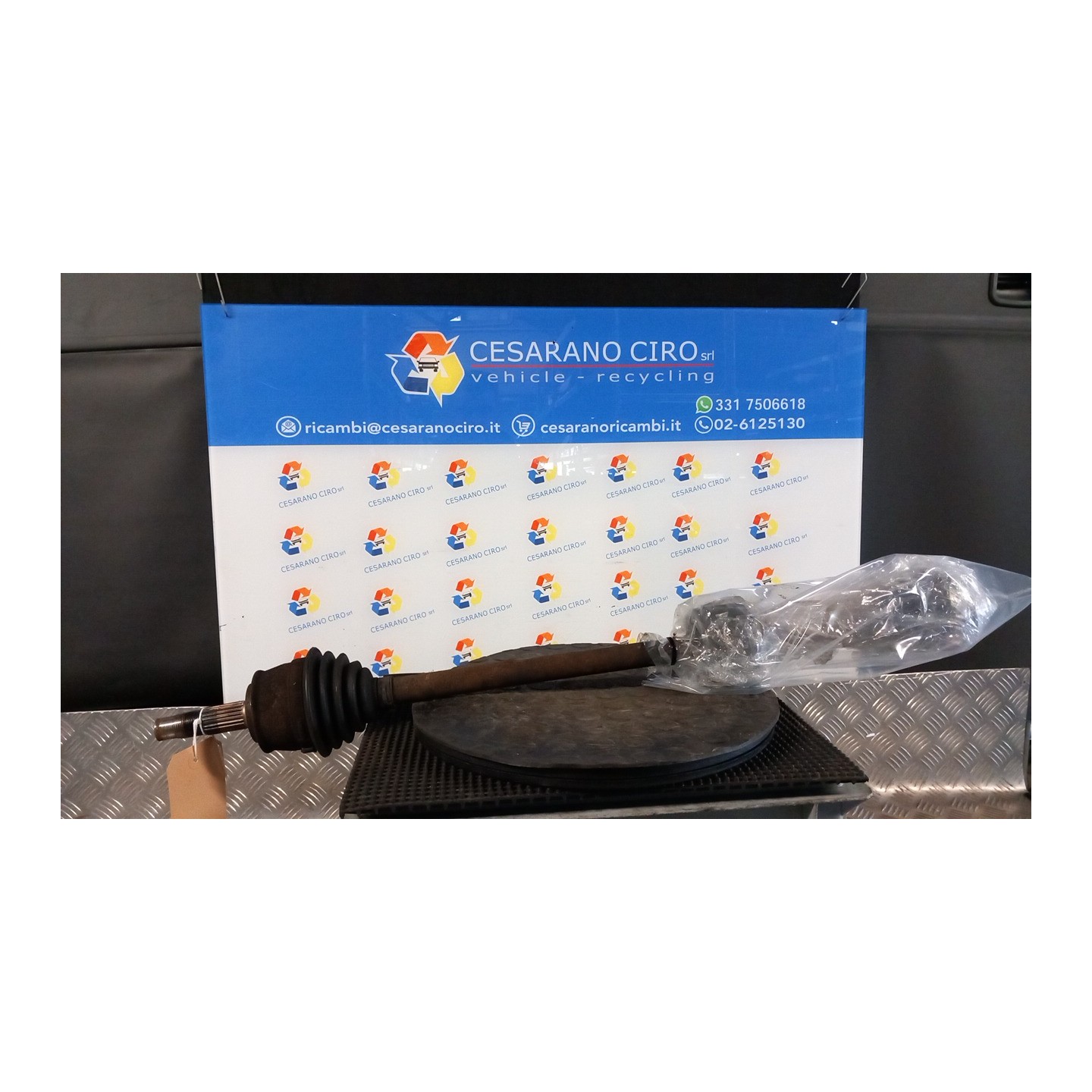 SEMIALBERO ANT. C/BILANCIERE DX. 011 FIAT PUNTO (1N/1P) (07/99-12/05) 188A5000 46307792