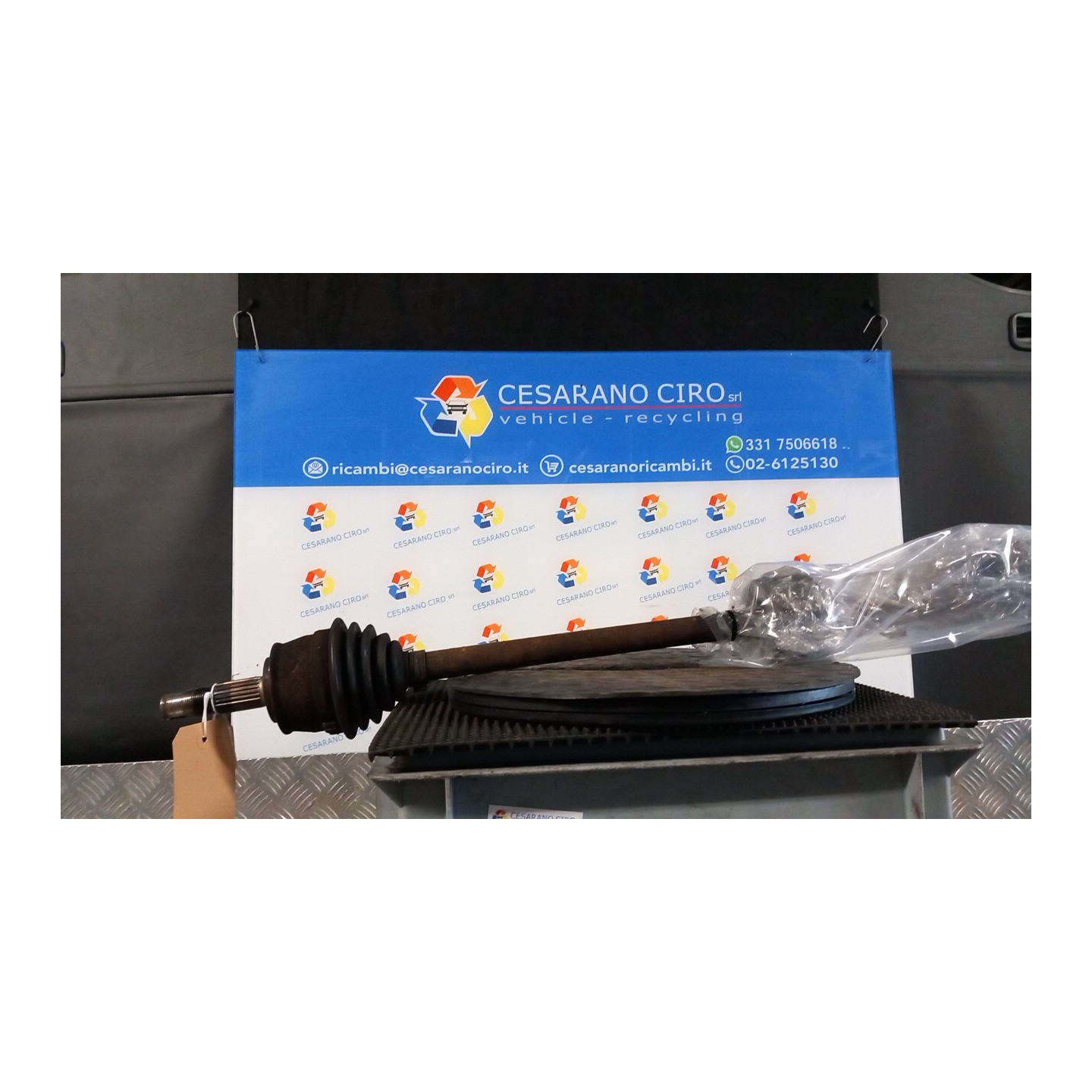 SEMIALBERO ANT. C/BILANCIERE DX. 011 FIAT PUNTO (1N/1P) (07/99-12/05) 188A5000 46307792