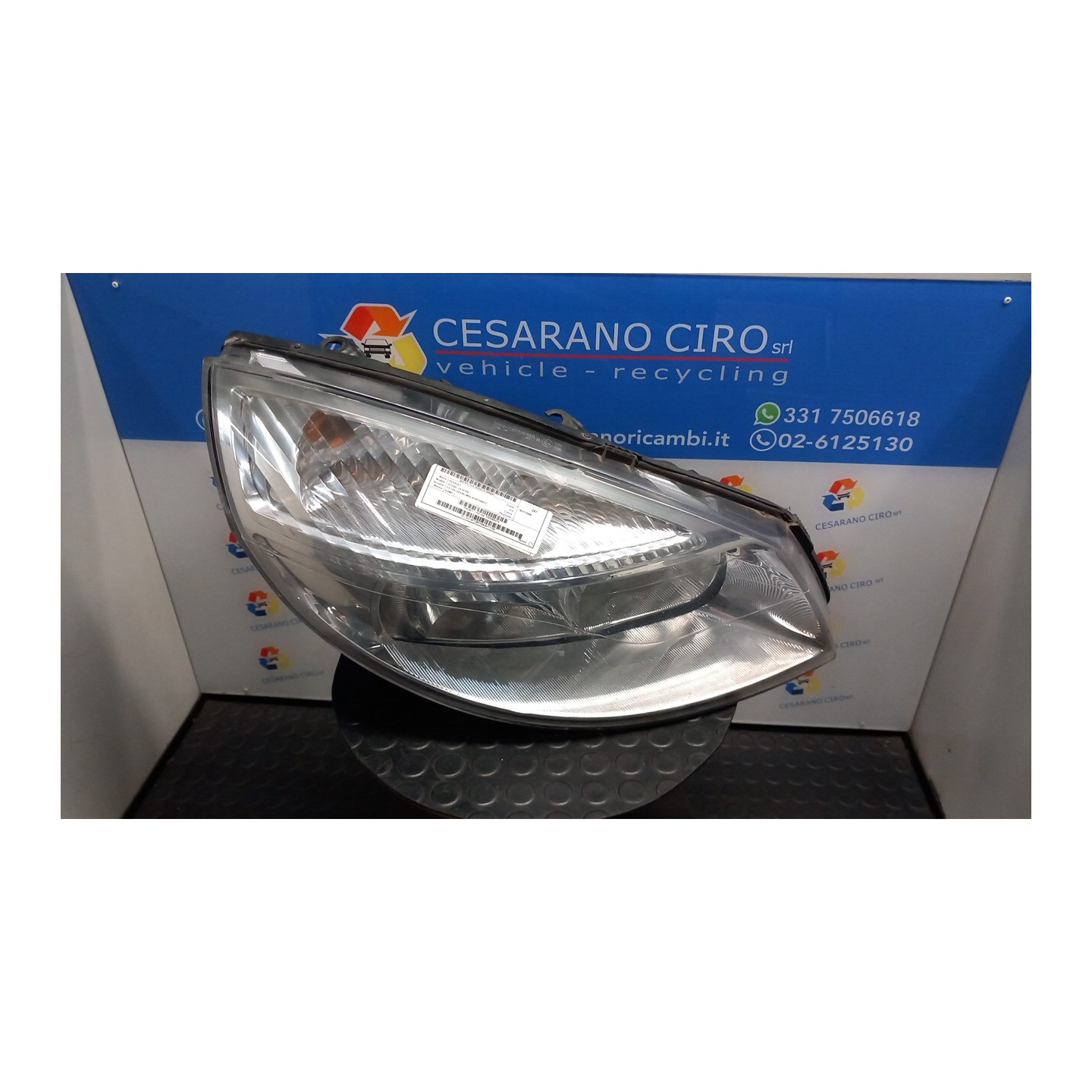 PROIETTORE DX. 043 RENAULT SCENIC 2A SERIE (06/03-08/09) K4M97 7701065914