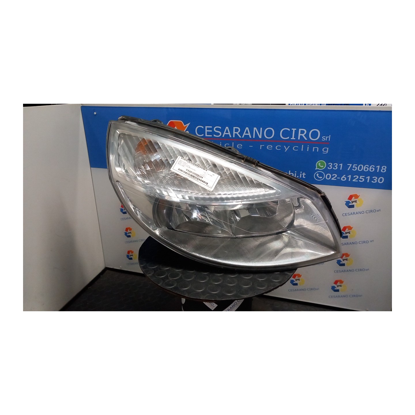 PROIETTORE DX. 043 RENAULT SCENIC 2A SERIE (06/03-08/09) K4M97 7701065914