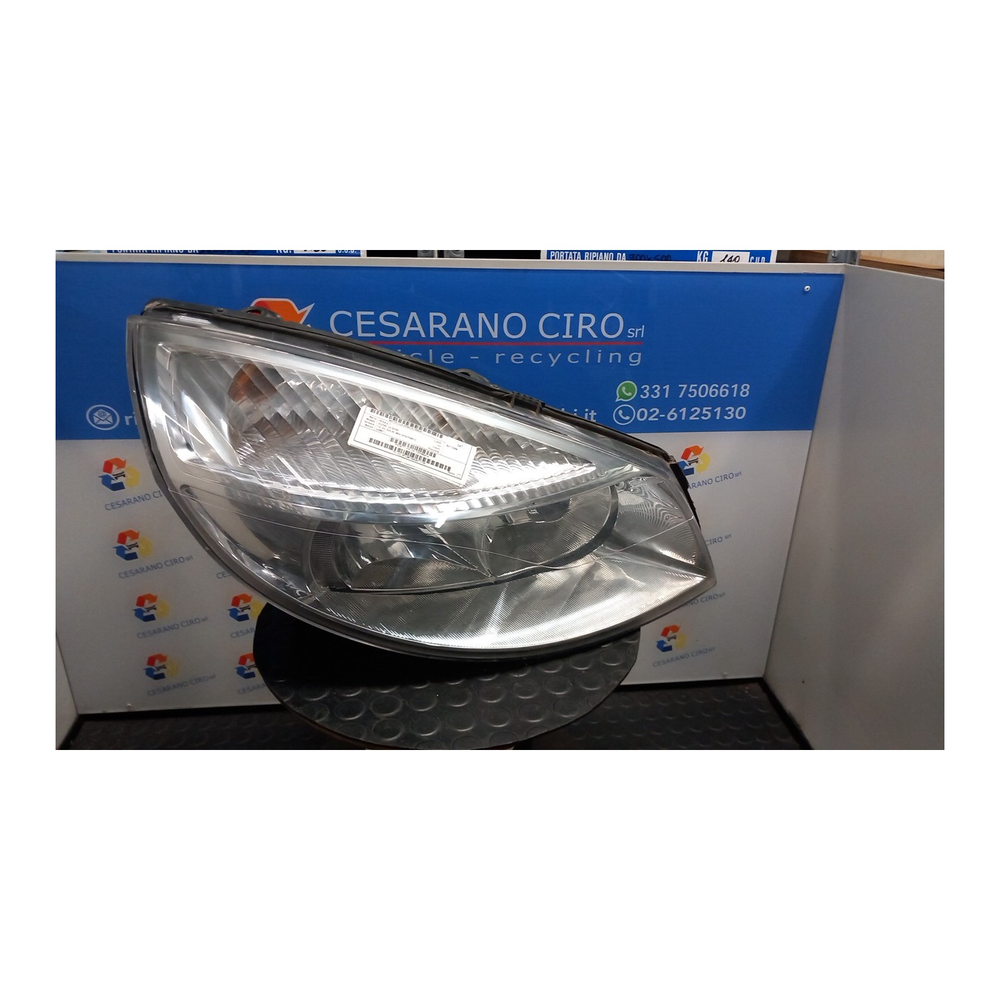 PROIETTORE DX. 043 RENAULT SCENIC 2A SERIE (06/03-08/09) K4M97 7701065914