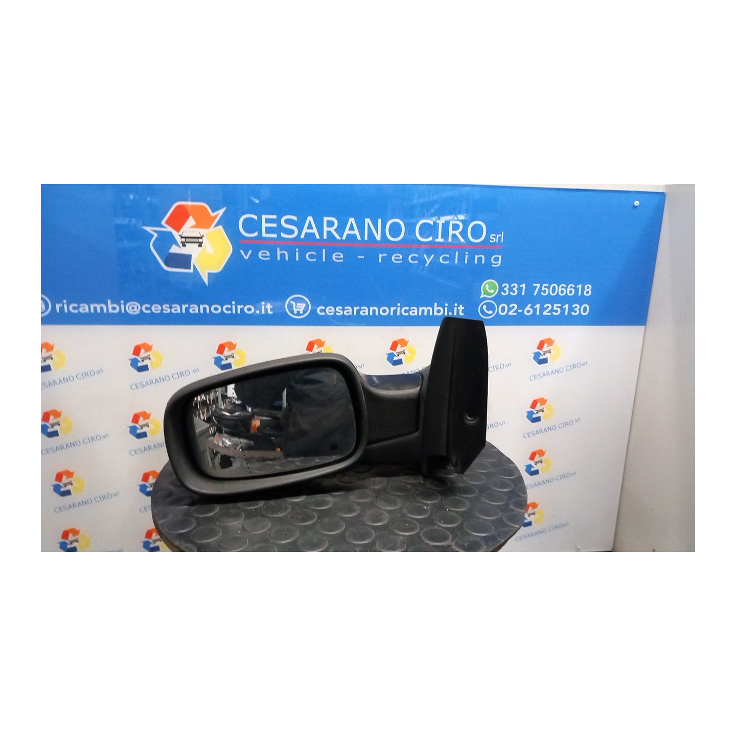 RETROVISORE EST. REGOLAZ. ELETTR. TIPO 3 - 4 SX. 044 RENAULT SCENIC 2A SERIE (06/03-08/09) K4M97 7701068384