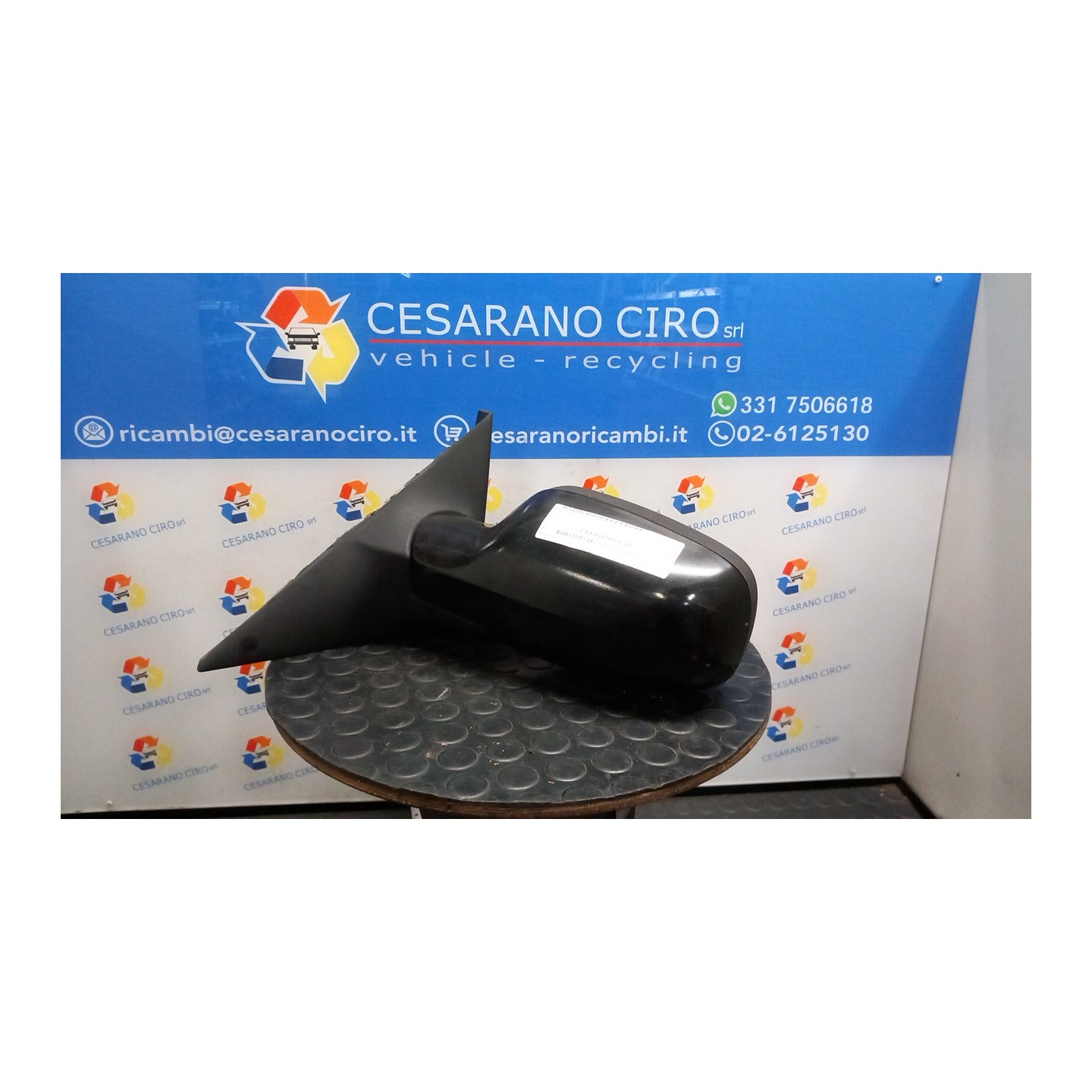 RETROVISORE EST. REGOLAZ. ELETTR. TIPO 3 - 4 SX. 044 RENAULT SCENIC 2A SERIE (06/03-08/09) K4M97 7701068384