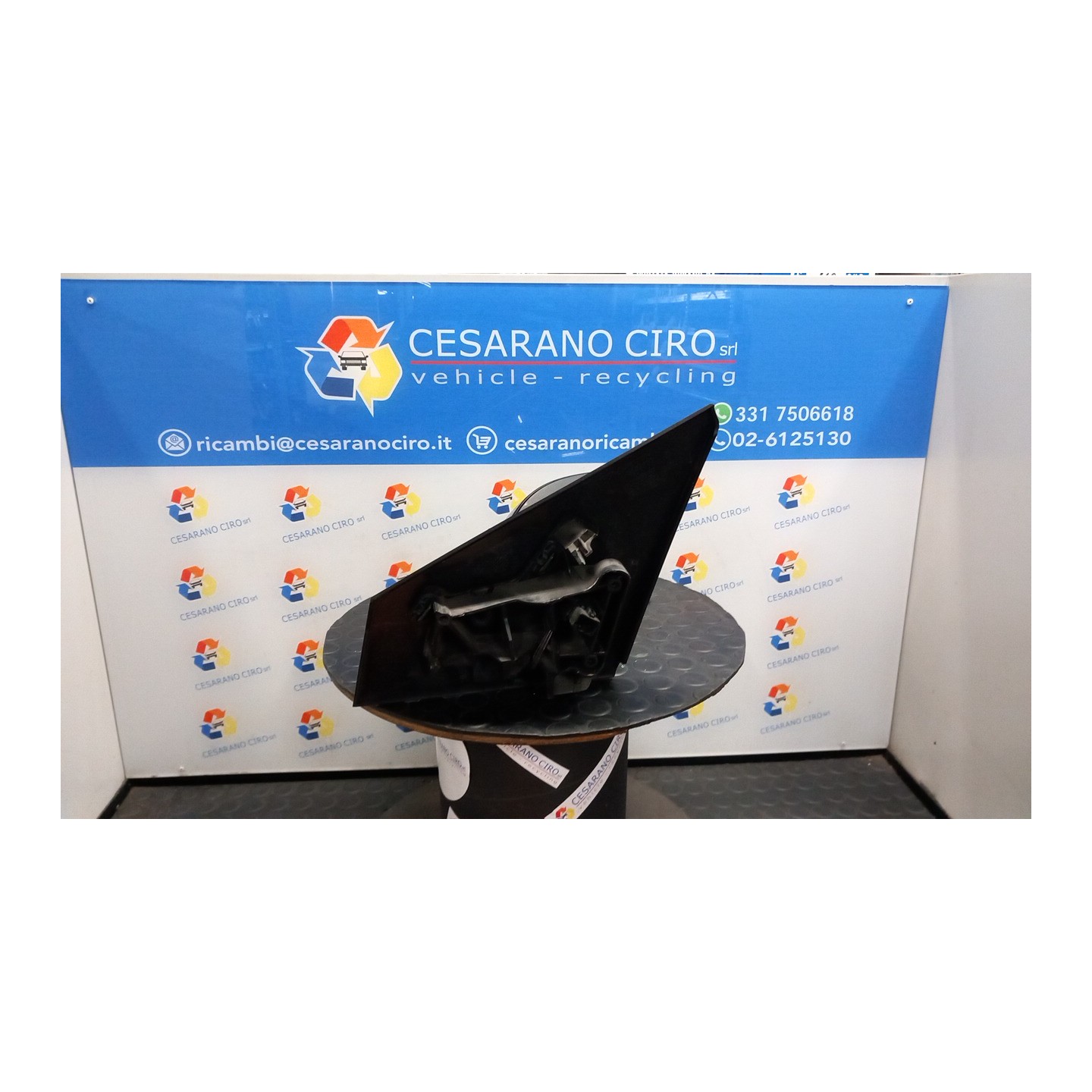 RETROVISORE EST. REGOLAZ. ELETTR. RETR. EST. 01; RETR. EST. 02 DX. 072 RENAULT MEGANE 3A SERIE (02/12-09/14) K9KN8 963010191R
