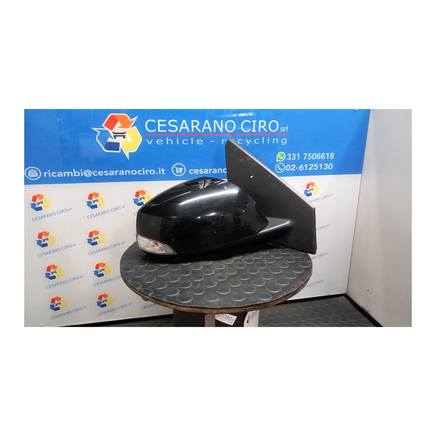RETROVISORE EST. REGOLAZ. ELETTR. RETR. EST. 01; RETR. EST. 02 DX. 072 RENAULT MEGANE 3A SERIE (02/12-09/14) K9KN8 963010191R