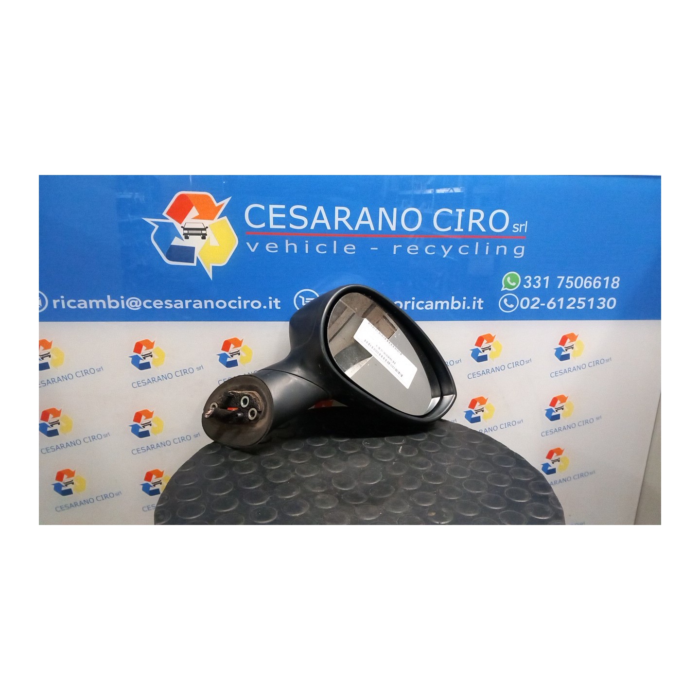 RETROVISORE EST. DX. 095 FIAT GRANDE PUNTO (2Y) (06/05-12/08 199A4000 735465557