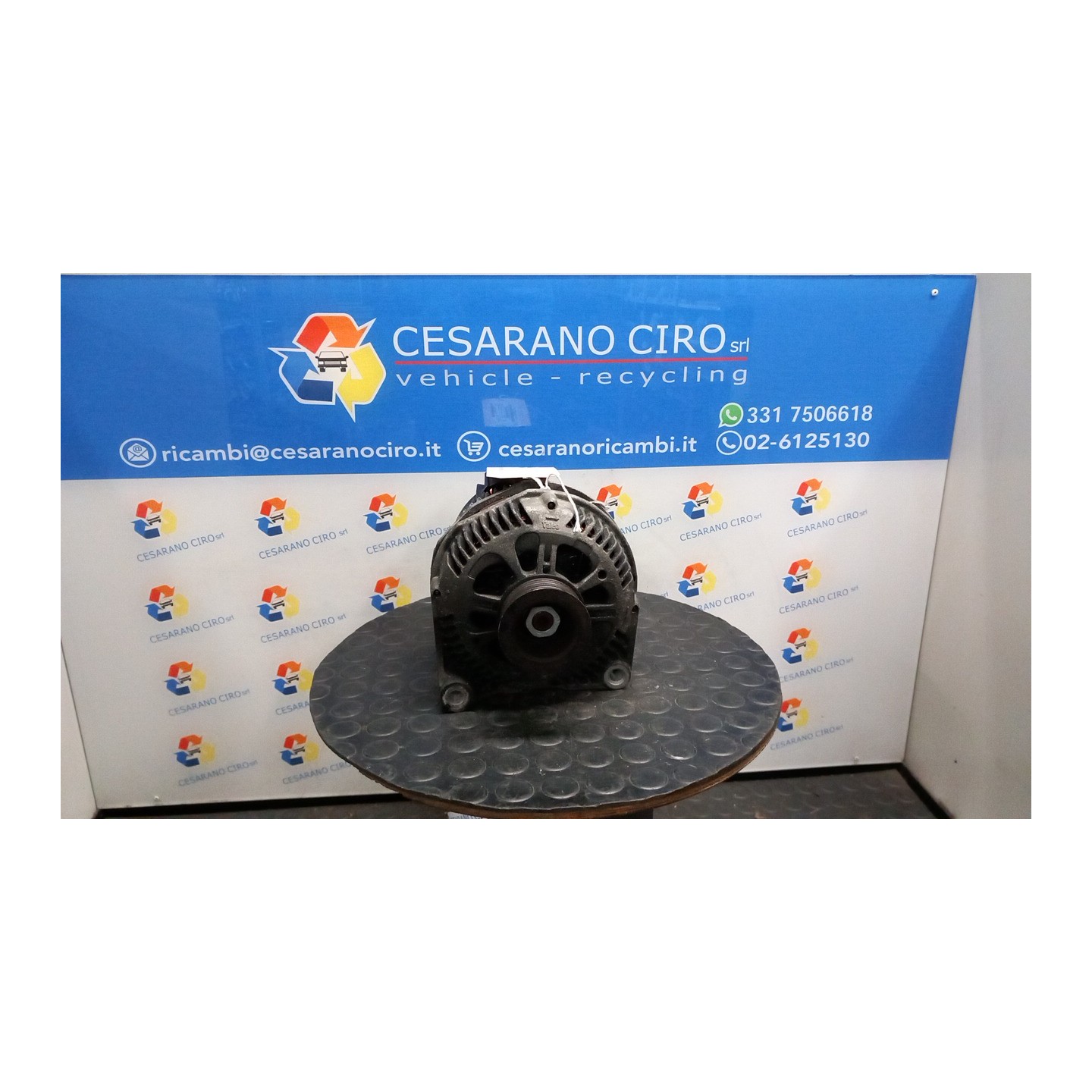 ALTERNATORE 150AMP ROTAZIONE 09-02 004 BMW SERIE 3 (E46) (09/01-09/05) 204D4 12317788248