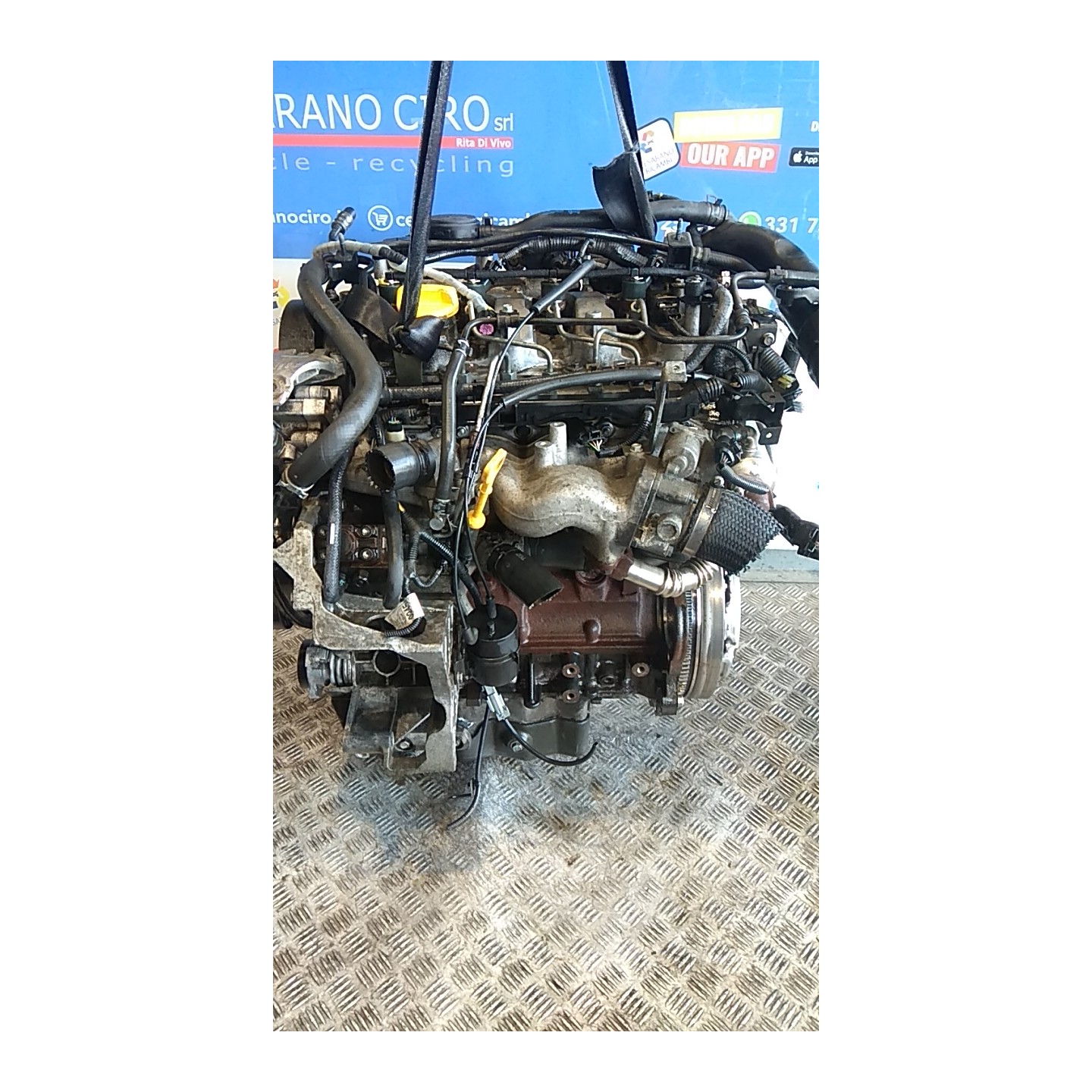 MOTORE COMPL. 007 CHEVROLET (DAEWOO) CRUZE (J300) (04/09-12/14) Z20S1 96440505
