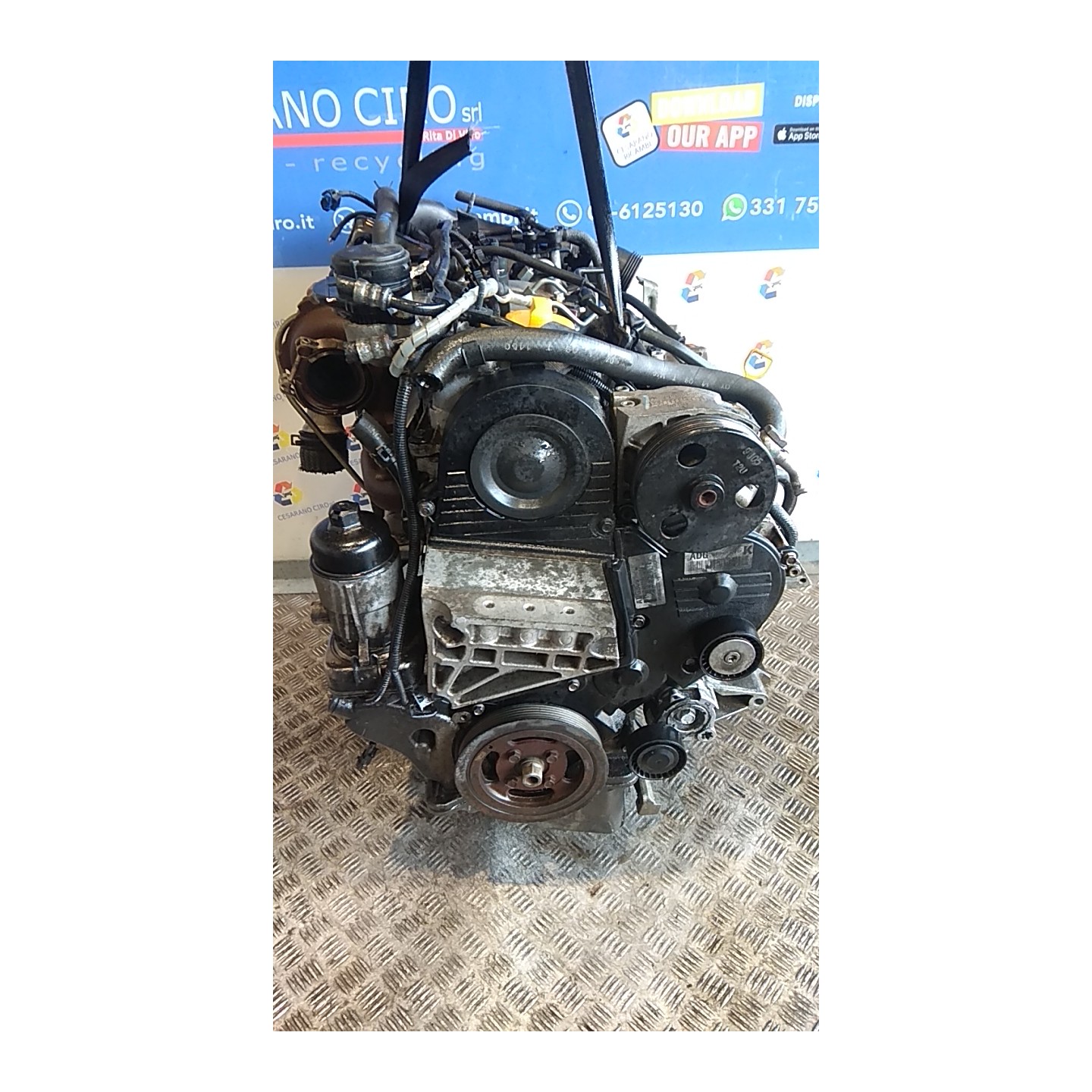 MOTORE COMPL. 007 CHEVROLET (DAEWOO) CRUZE (J300) (04/09-12/14) Z20S1 96440505