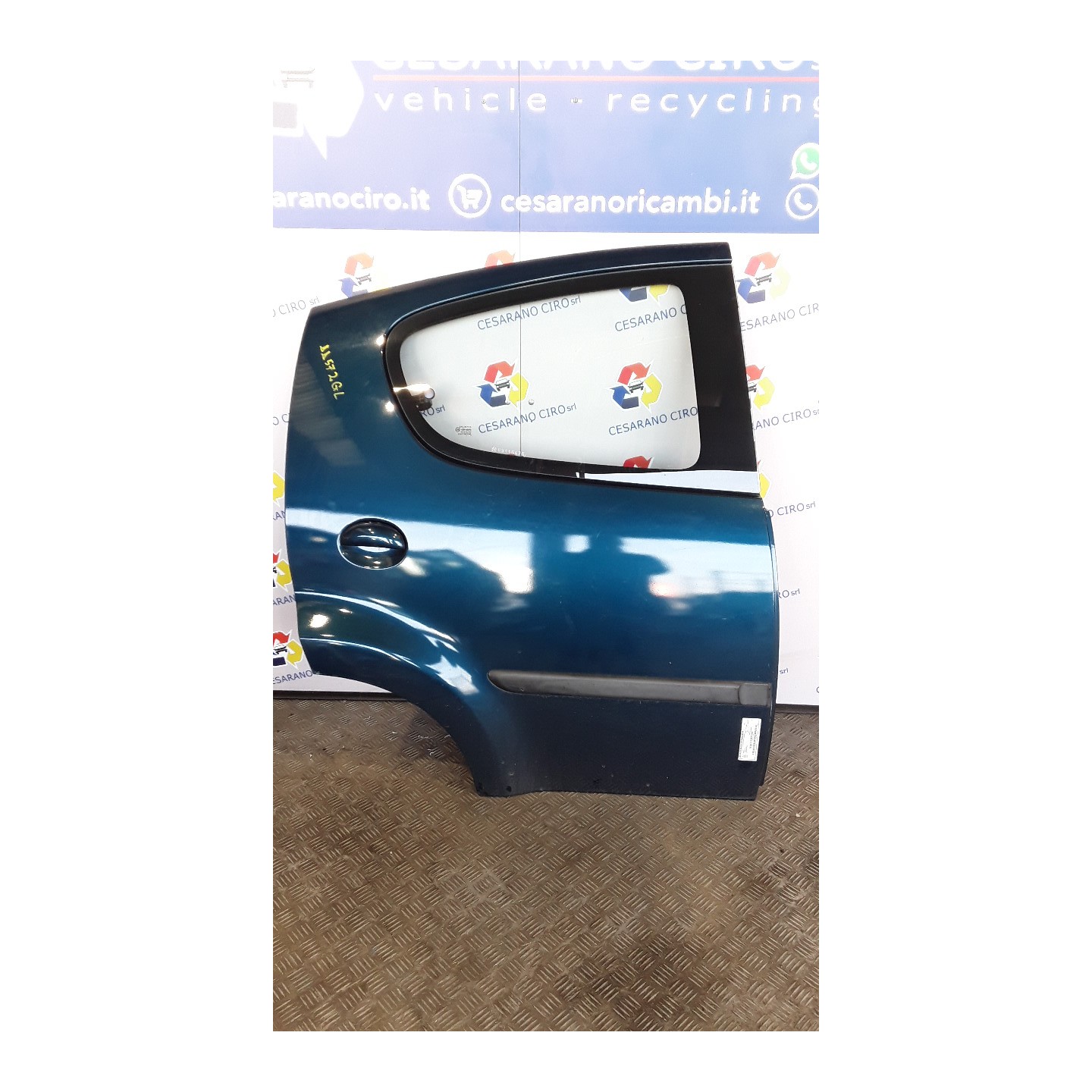 PORTA POST. DX. 041 CITROEN C1 (05/05-04/14) 1KR 1612543680