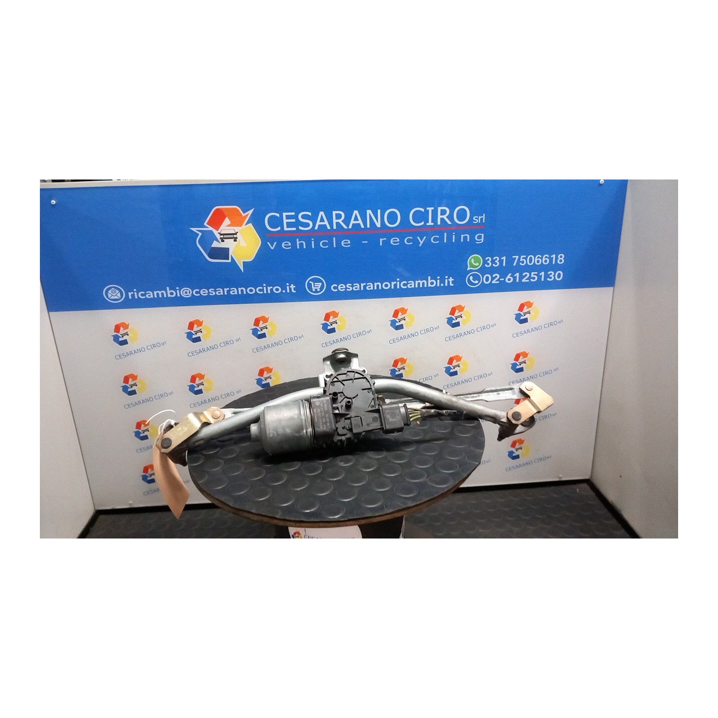MECCANISMO TERGIPARABREZZA 052 VOLKSWAGEN POLO (9N) (10/01-03/05) AZQ 6Q1955601B