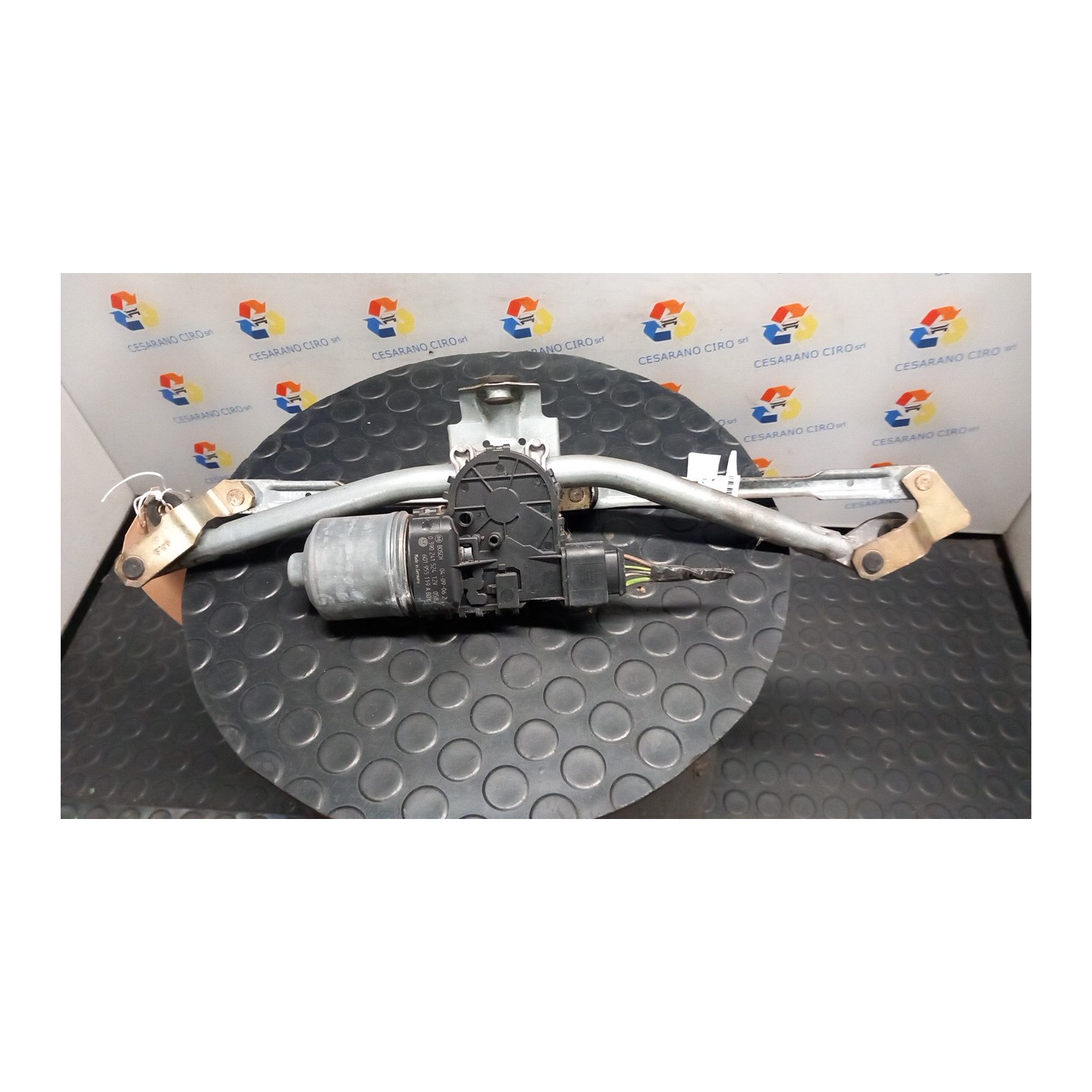 MECCANISMO TERGIPARABREZZA 052 VOLKSWAGEN POLO (9N) (10/01-03/05) AZQ 6Q1955601B