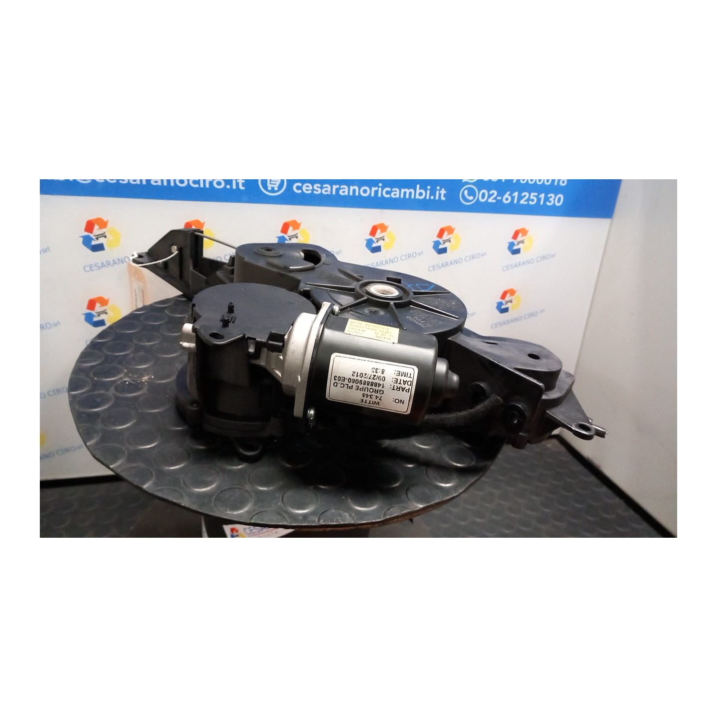 MOTORINO APERTURA PORTA LAT. SCORREVOLE DX. 093 CITROEN C8 (08/02-) RH02 9138C3