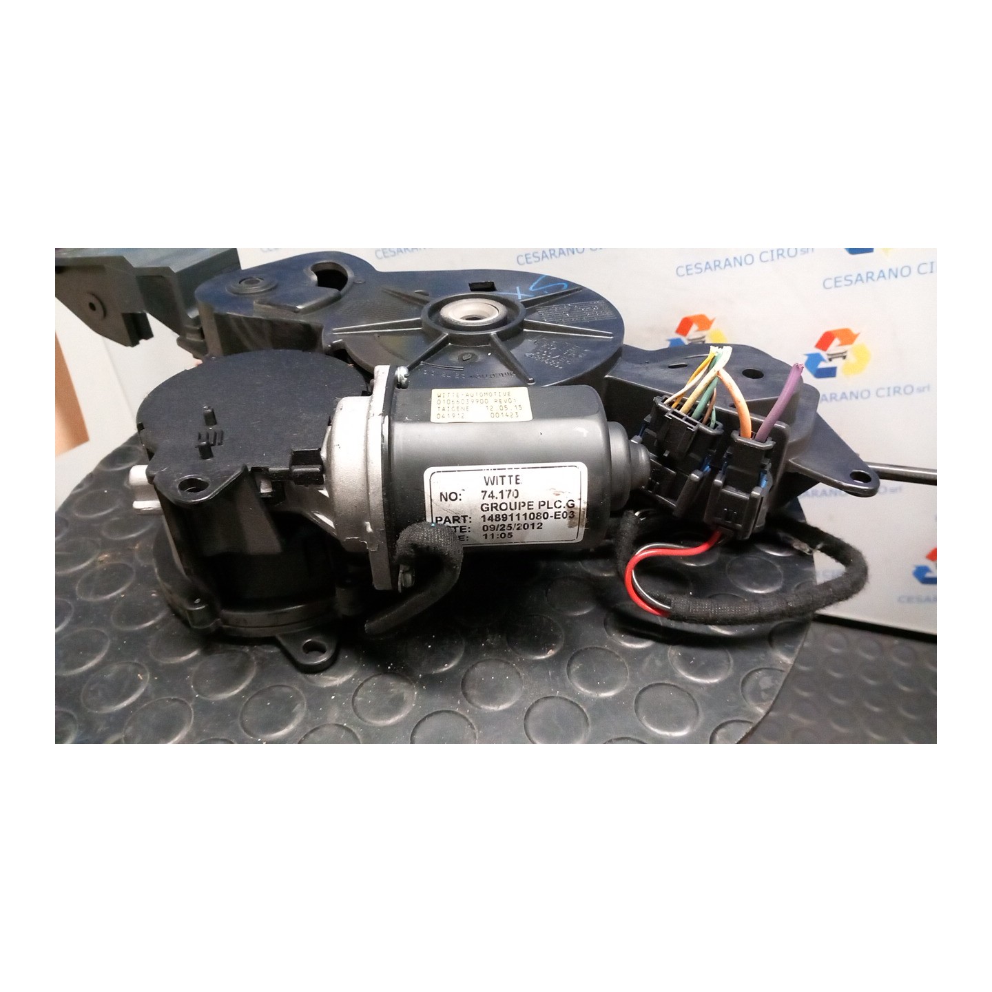 MOTORINO APERTURA PORTA LAT. SCORREVOLE SX. 094 CITROEN C8 (08/02-) RH02 9137A3