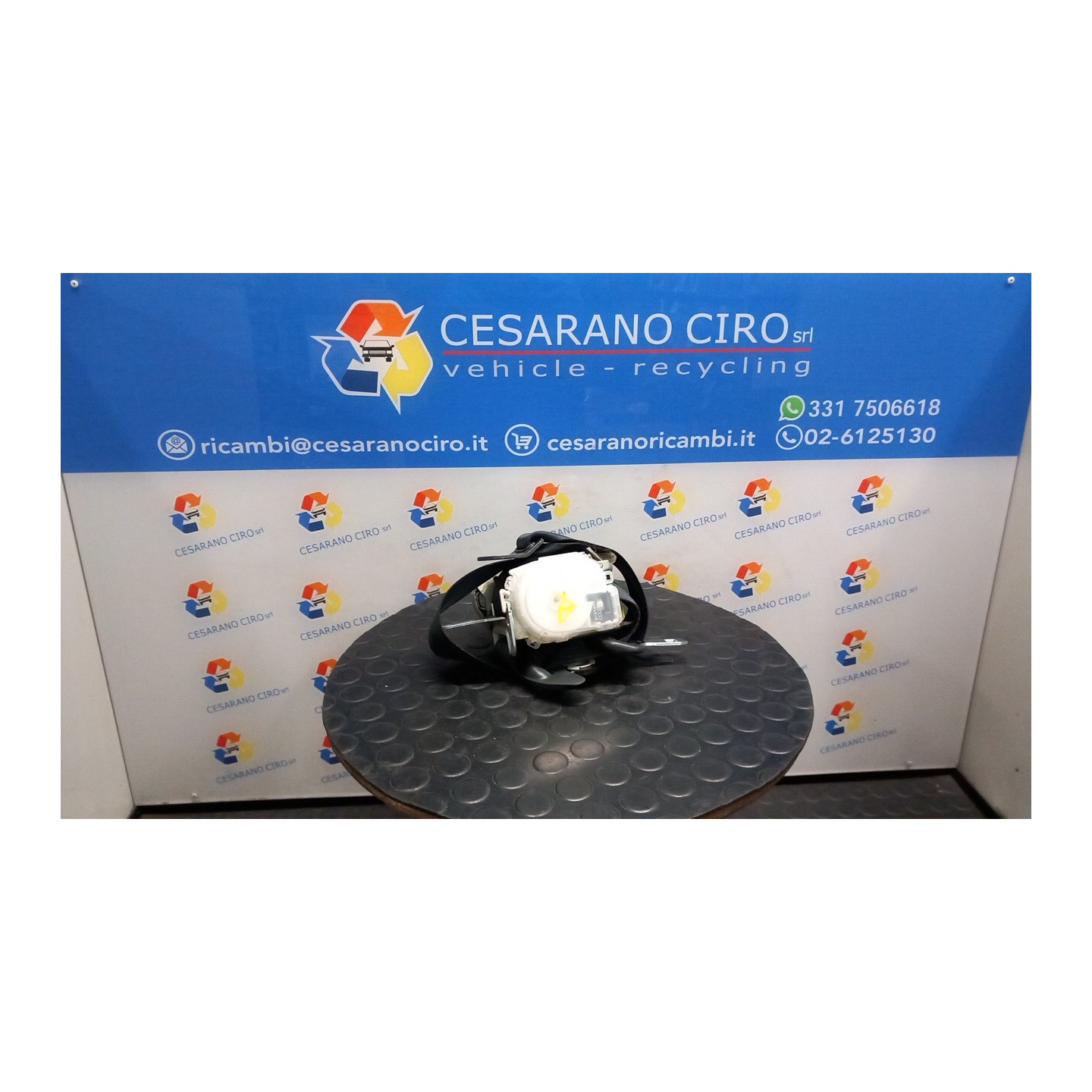 CINTURA DI SICUREZZA ANT. DX. 059 CITROEN C1 (05/05-04/14) 1KR 8974LJ