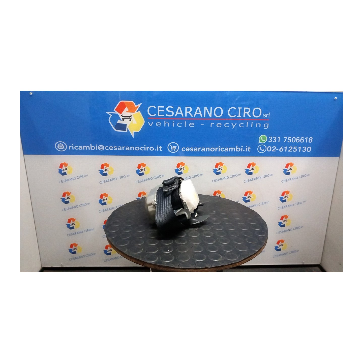 CINTURA DI SICUREZZA ANT. DX. 059 CITROEN C1 (05/05-04/14) 1KR 8974LJ