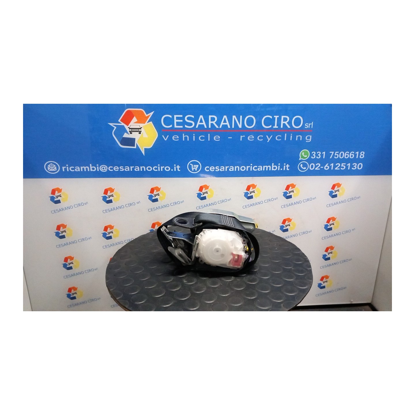 CINTURA DI SICUREZZA ANT. SX. 060 CITROEN C1 (05/05-04/14) 1KR B0009077XZ
