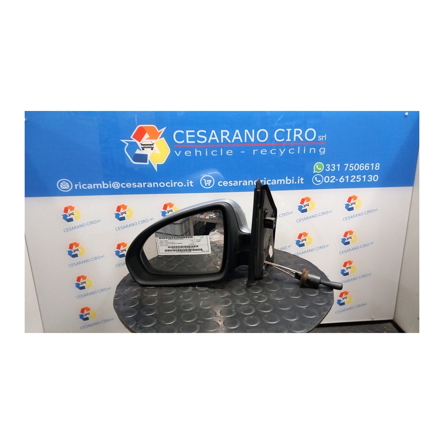 RETROVISORE EST. SX. 119 SMART FORTWO (A/C451) (01/07-12/11) 3B21 A4518103016C22A