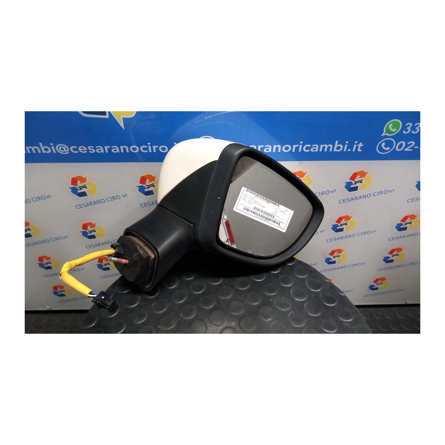 RETROVISORE EST. REGOLAZ. ELETTR. RETROVISORI ESTERNI 02 DX. 005 RENAULT CAPTUR (04/13-09/17) H4BA4 963016046R