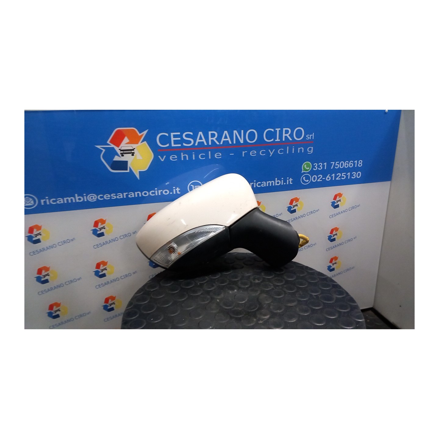 RETROVISORE EST. REGOLAZ. ELETTR. RETROVISORI ESTERNI 02 DX. 005 RENAULT CAPTUR (04/13-09/17) H4BA4 963016046R