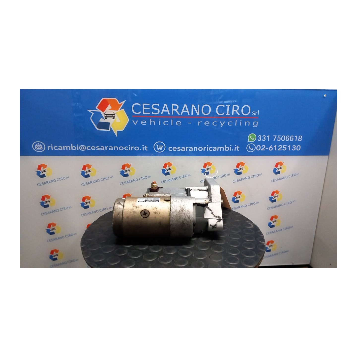 MOTORINO AVVIAMENTO POONGSUNG 023 KIA CARNIVAL 1A SERIE (04/99-12/06 J3 0K55218400A