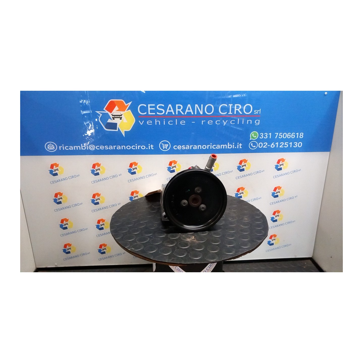 POMPA SERVOSTERZO C/SUPPORTO 019 BMW SERIE 3 (E90/E91) (02/05-12/11 204D4 32416768155