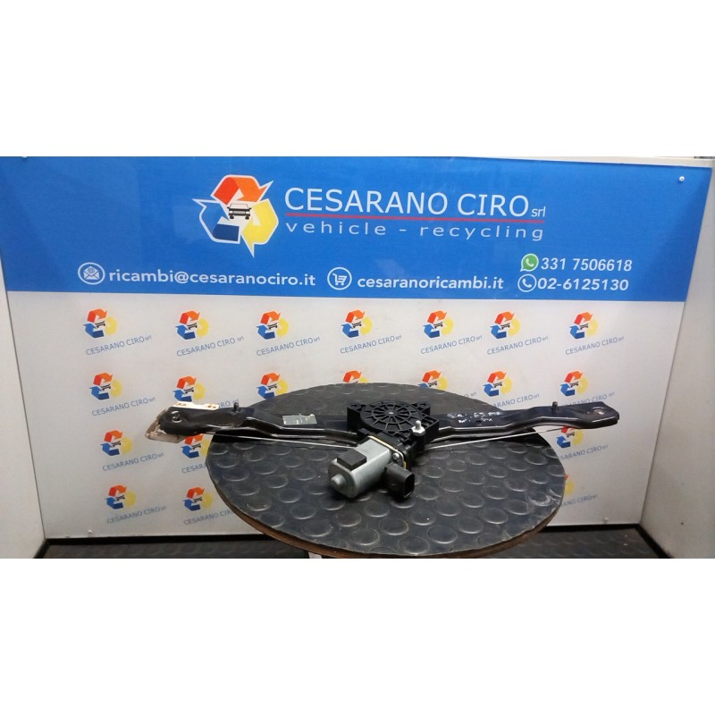 ALZACRISTALLO ELETTR. PORTA ANT. C/MOTORINO DX. 021 FIAT PANDA (33) (12/11-04/17) 169A4000 52076549