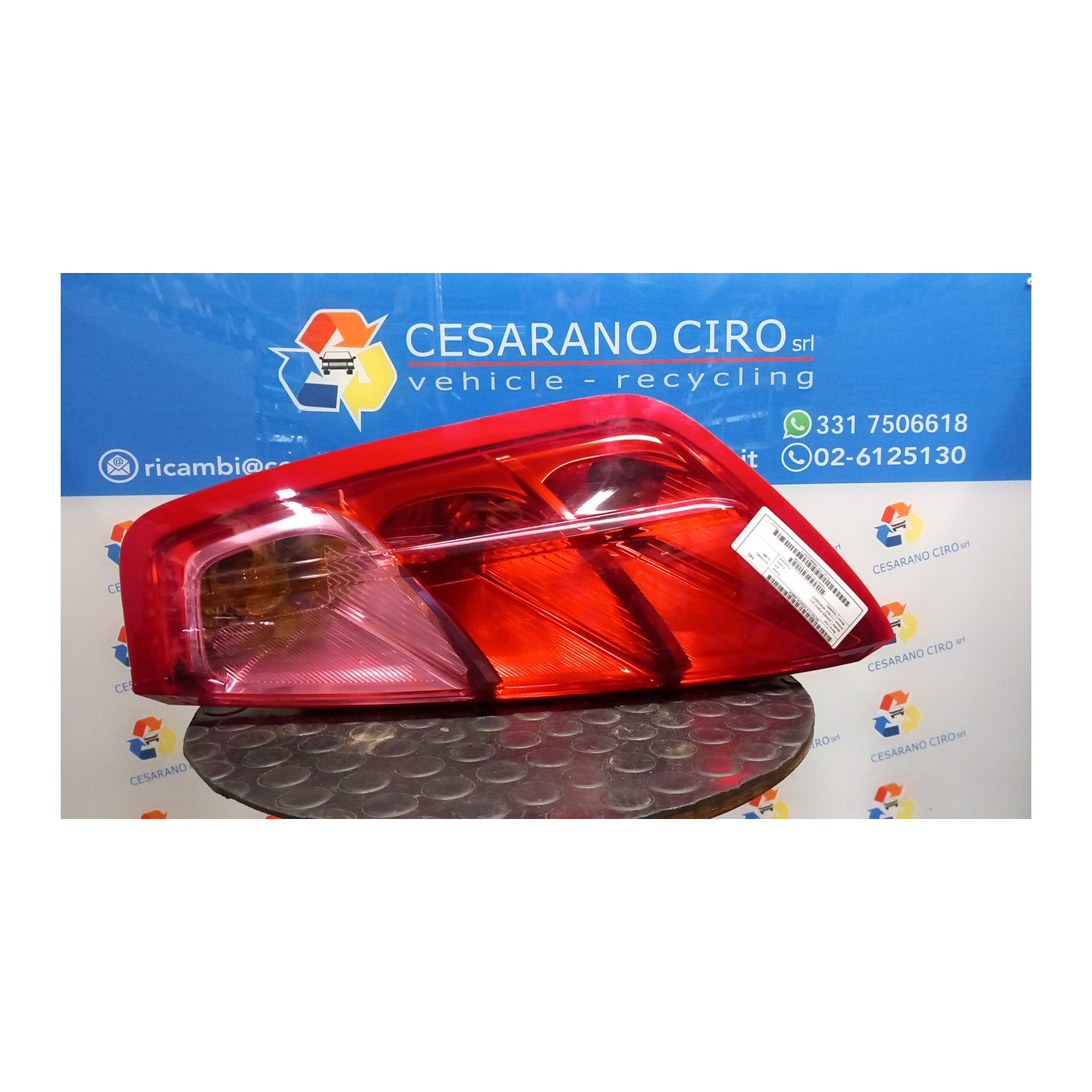 FANALE POST. DX. 026 FIAT GRANDE PUNTO (2Y) (06/05-12/08 199A4000 51701590