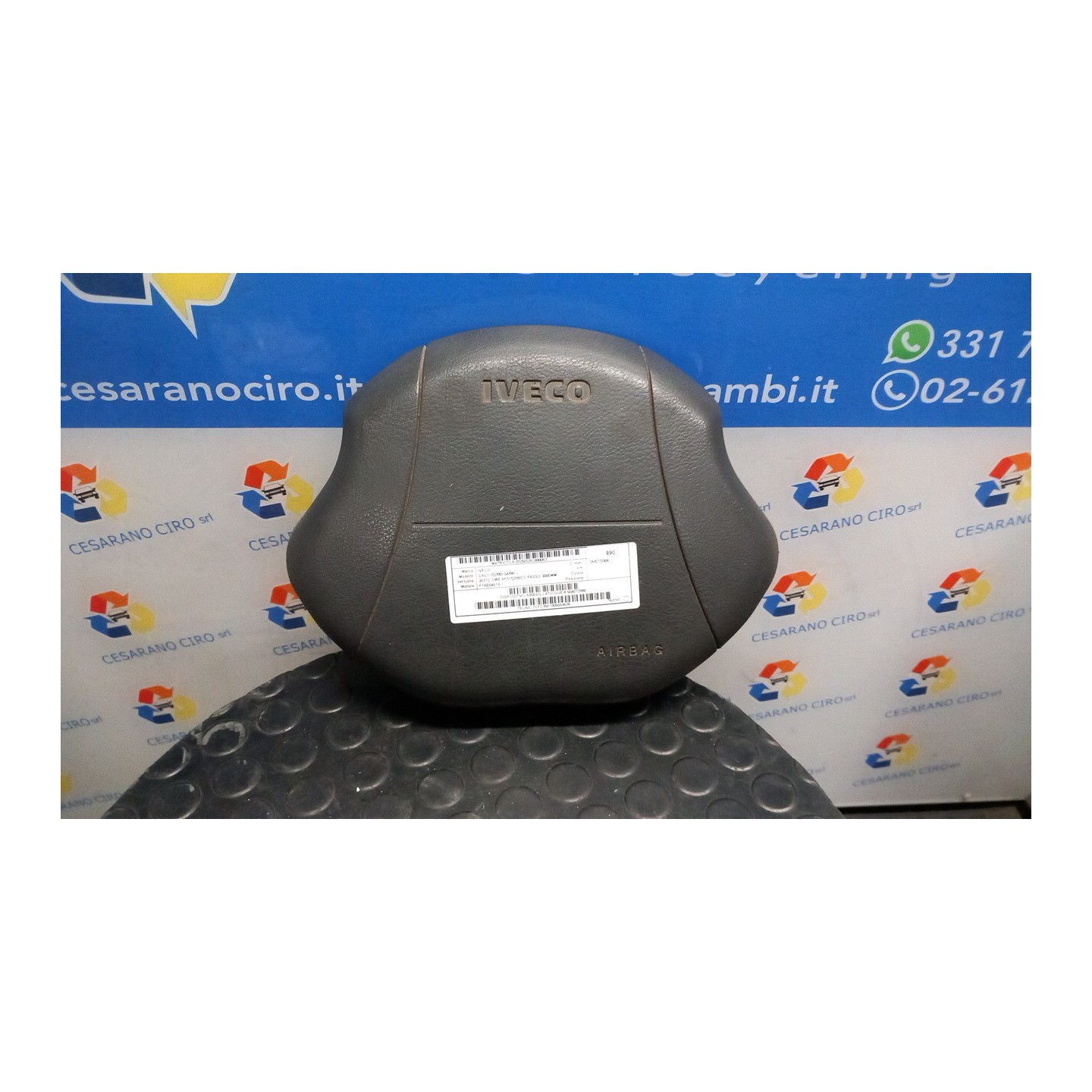 DISPOSITIVO AIRBAG LATO GUIDA 083 IVECO DAILY (02/00-04/06) F1AE0481B 504072860